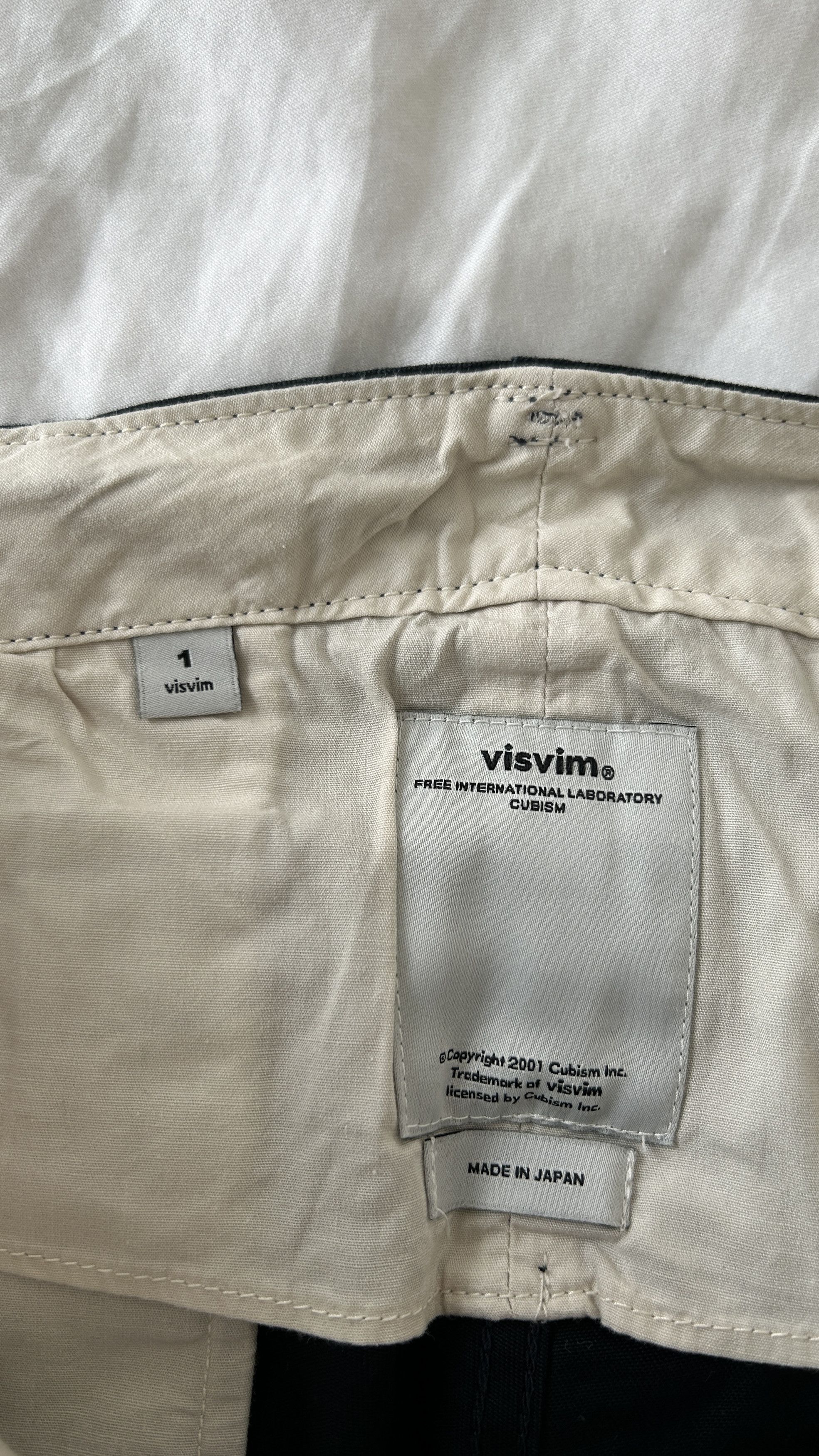 Visvim aa . 1 . AS NEW . CHINO SHORTS . 0116105008014 Size US 28 / EU 44 - 5 Thumbnail