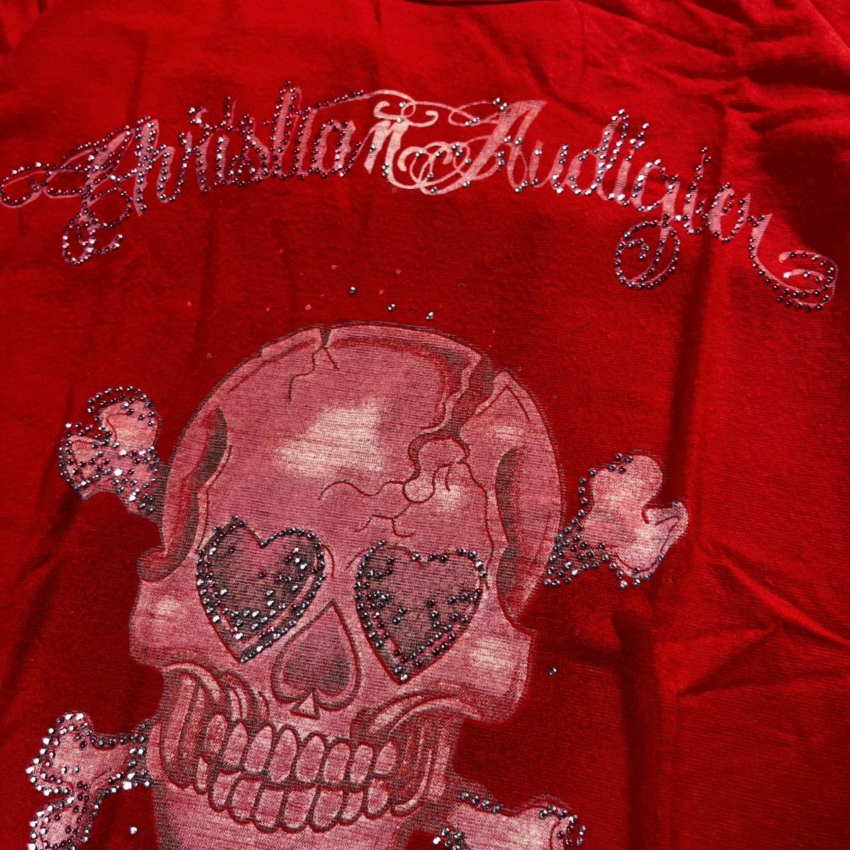 Ed Hardy Vintage Y2K Ed Hardy Christian Audigier Womens Tee Tshirt Size US XS / EU 42 / 0 - 8 Thumbnail