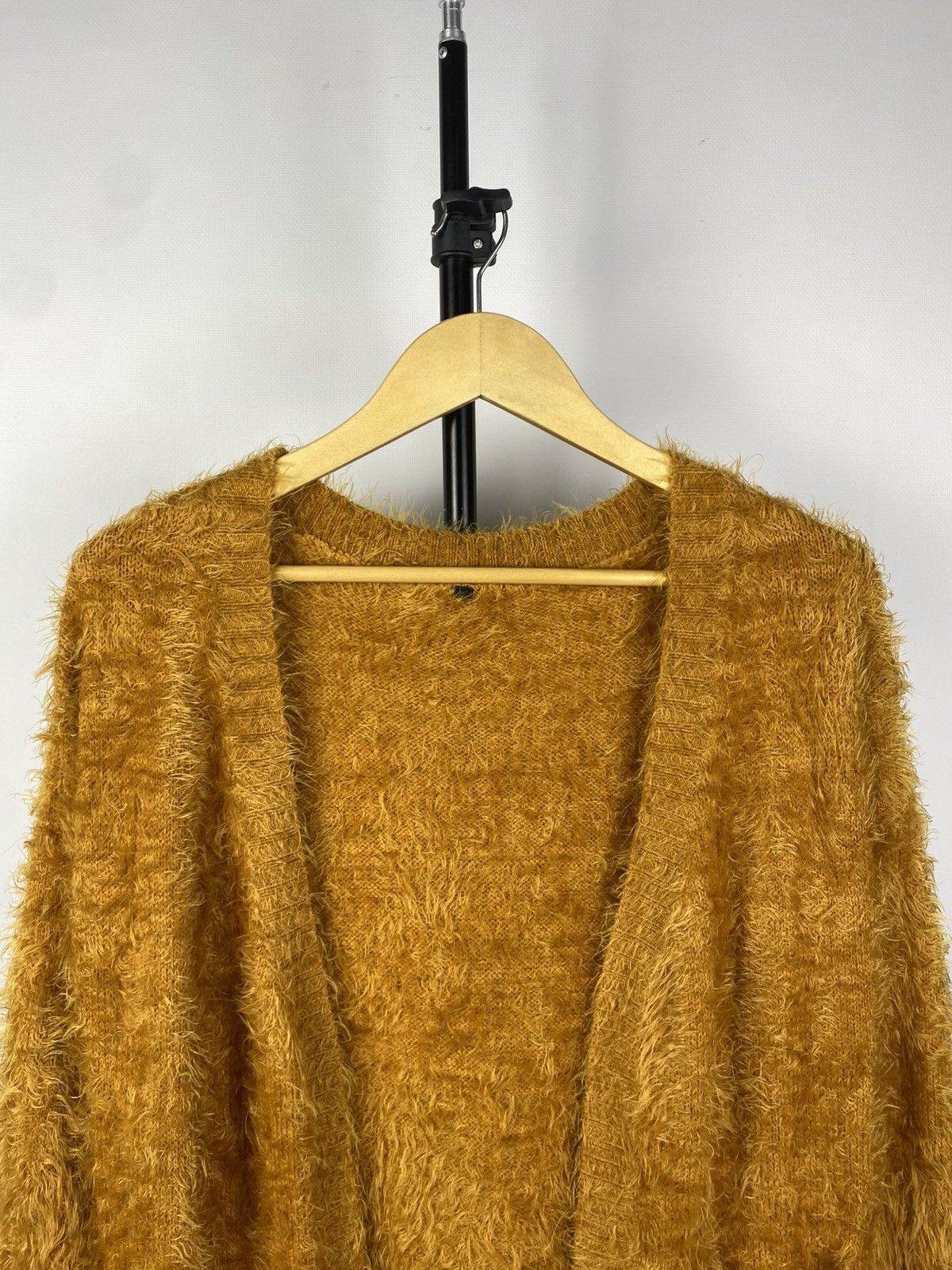 Japanese Brand 💥Y2k Vintage Fluffy Mohair Fuzzy Japanese style cardigan Size M / US 6-8 / IT 42-44 - 2 Thumbnail