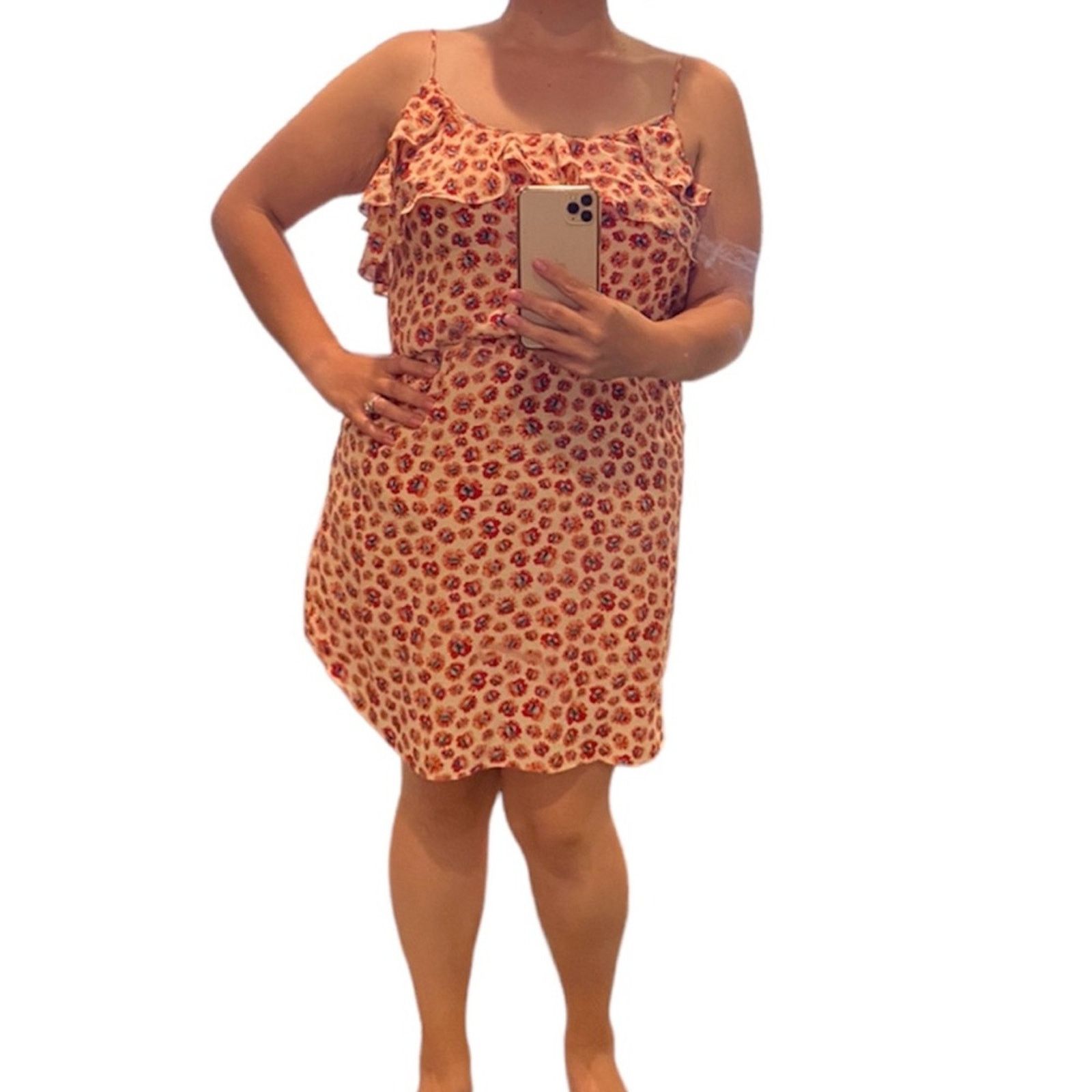 Rebecca Taylor Rebecca Taylor silk floral dress 10 Size L / US 10 / IT 46 - 1 Thumbnail