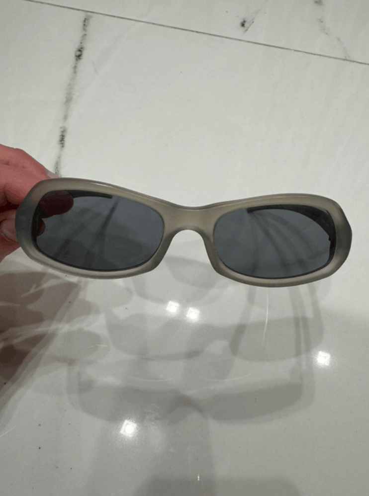 Prada × Vintage PRADA Sunglasses Rectangle Wrap Shield Sport Flame Star Size ONE SIZE - 5 Thumbnail