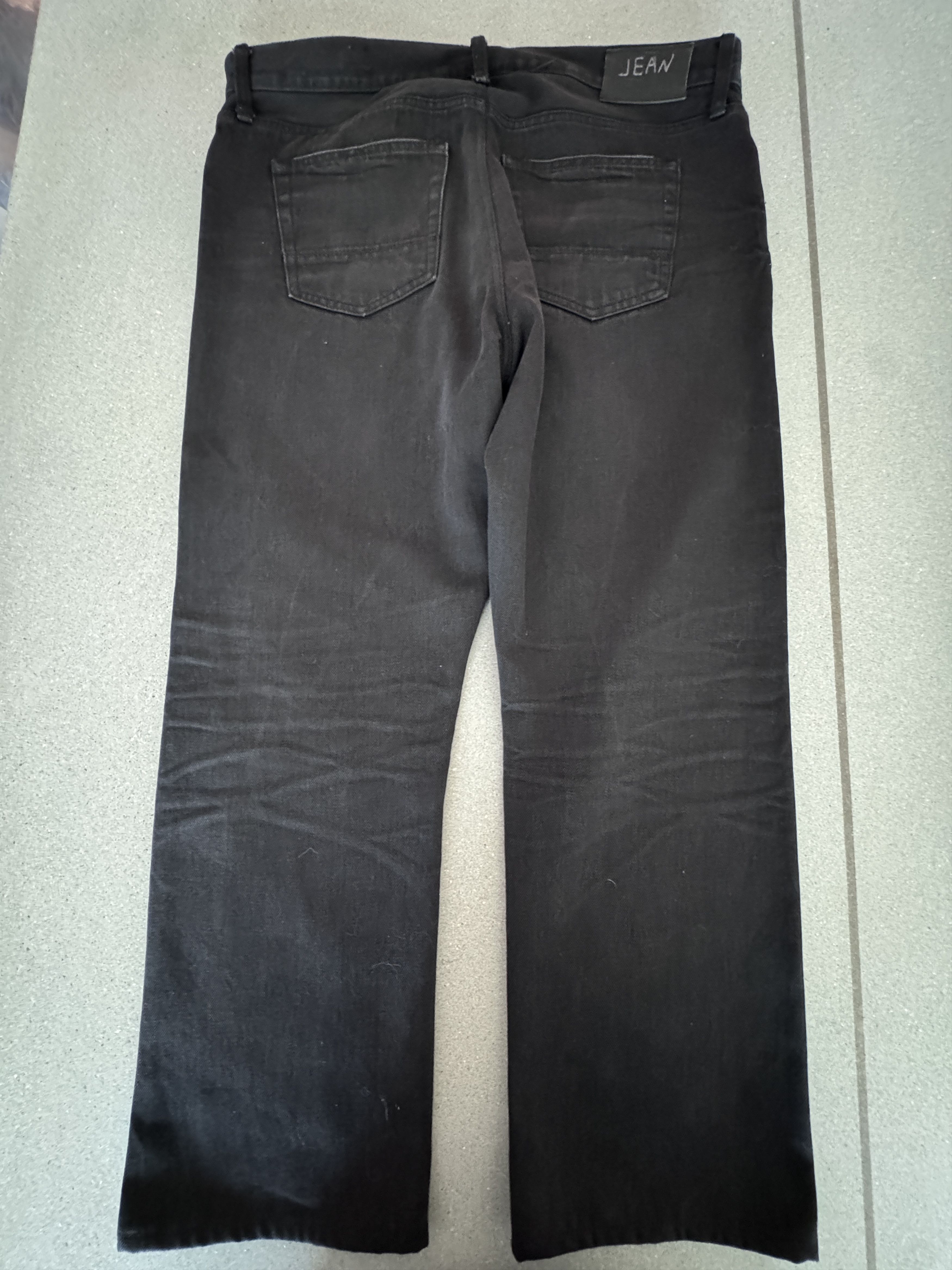 Jean Shop 'Mick' black jeans with custom detailing Size US 38 / EU 54 - 9 Thumbnail
