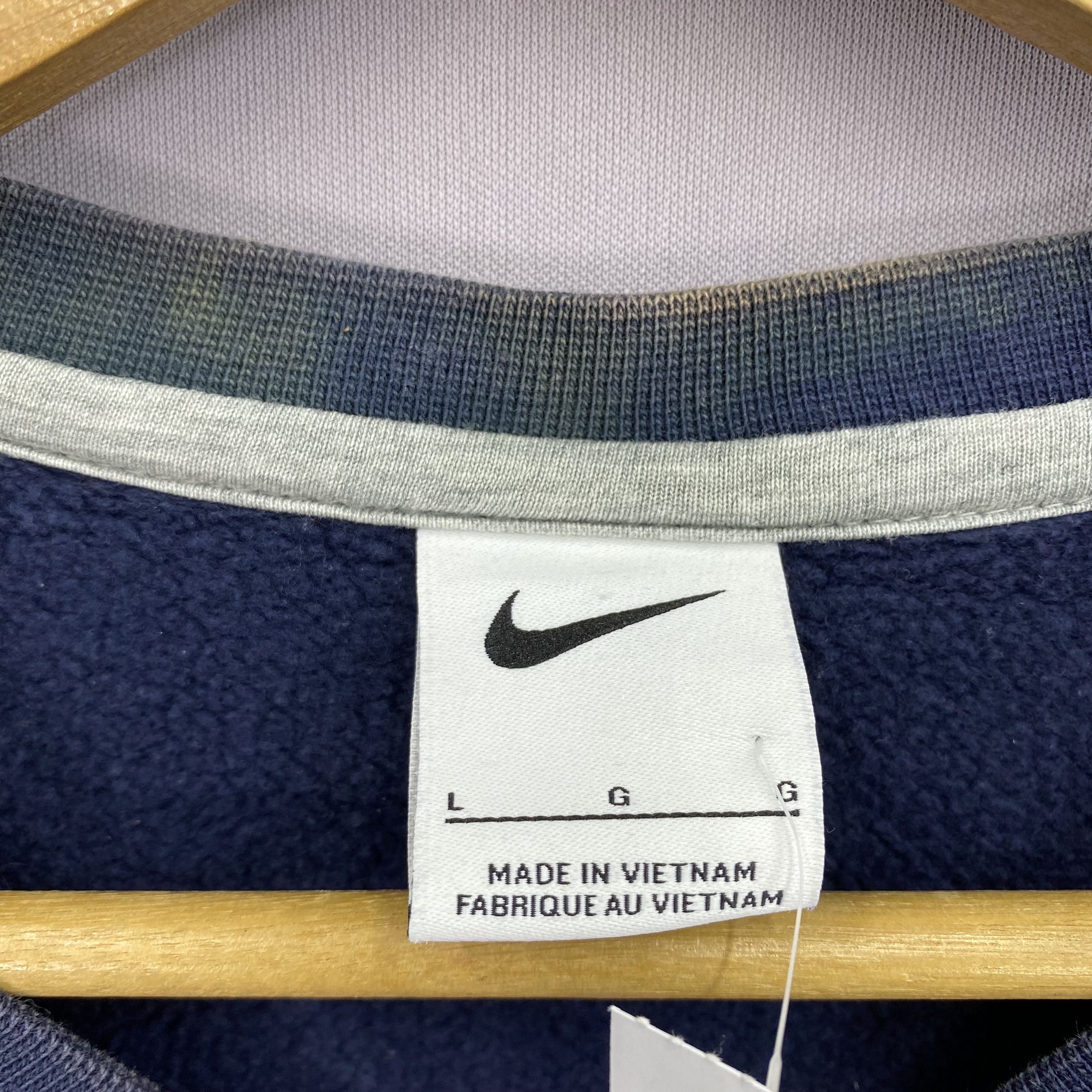 Nike Vintage Nike Sweater Coast Swoosh Guard Academy Sweatshirt Size US L / EU 52-54 / 3 - 4 Thumbnail