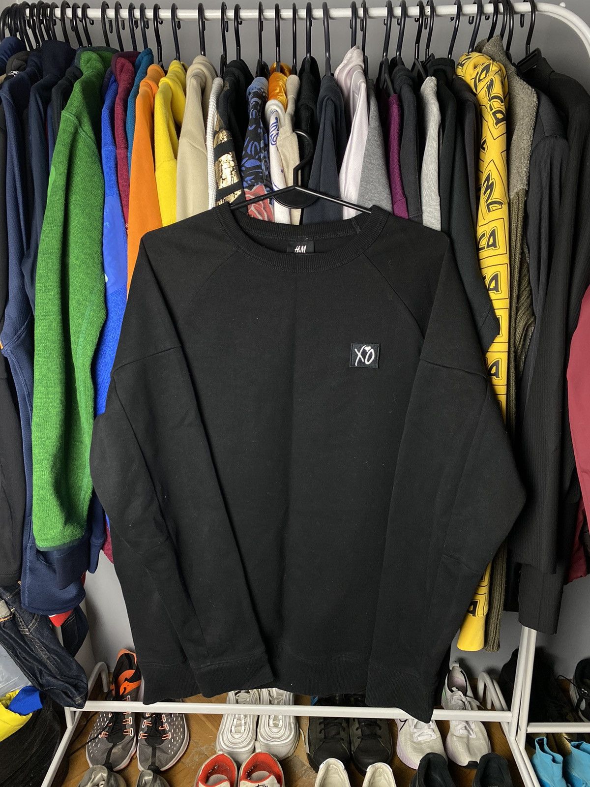 H&M × Vintage Rare vintage H&M XO sweatshirt Big logo y2k Size US M / EU 48-50 / 2 - 2 Thumbnail