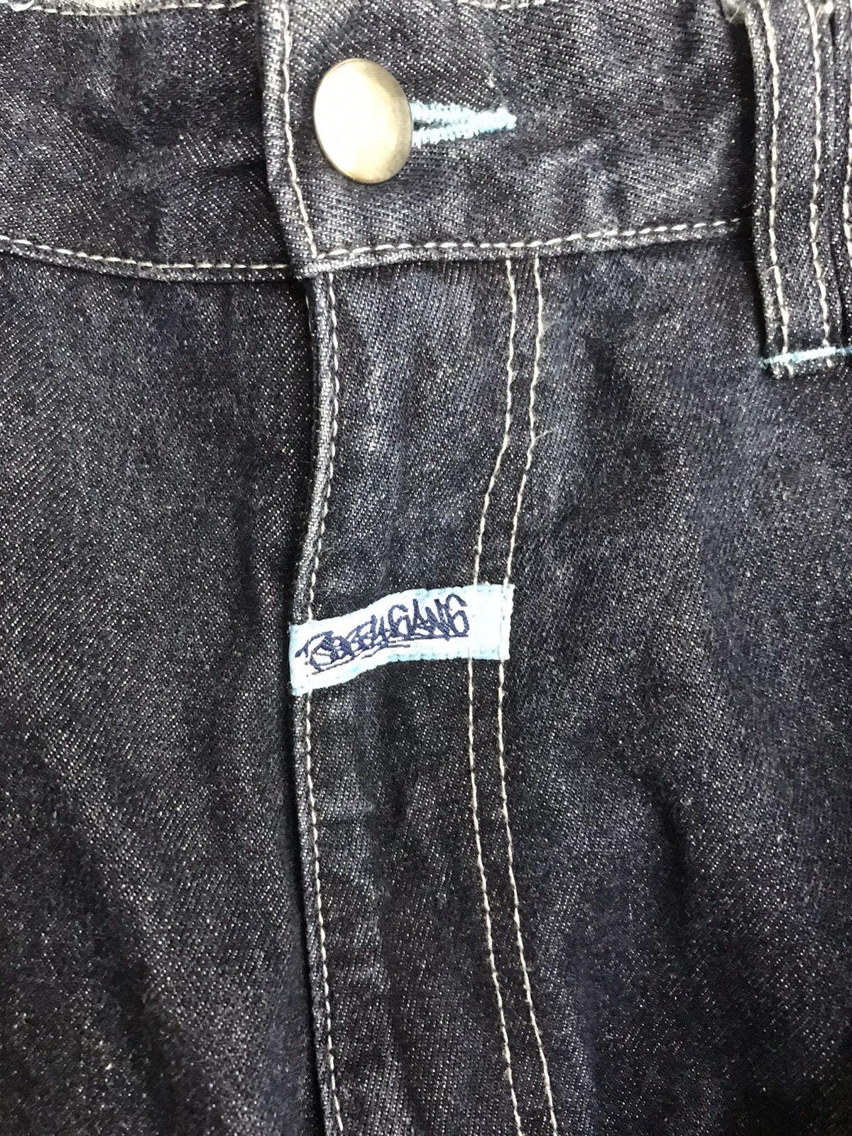 Japanese Brand BAGGY🔥BOBBYGANG Hip Hop Skater Cargo Jeans Size US 32 / EU 48 - 13 Thumbnail