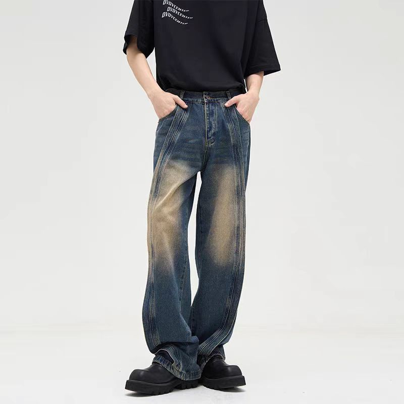 Japanese Brand × Jean High Street Vintage Washed Loose Jeans Size US 34 / EU 50 - 4 Thumbnail