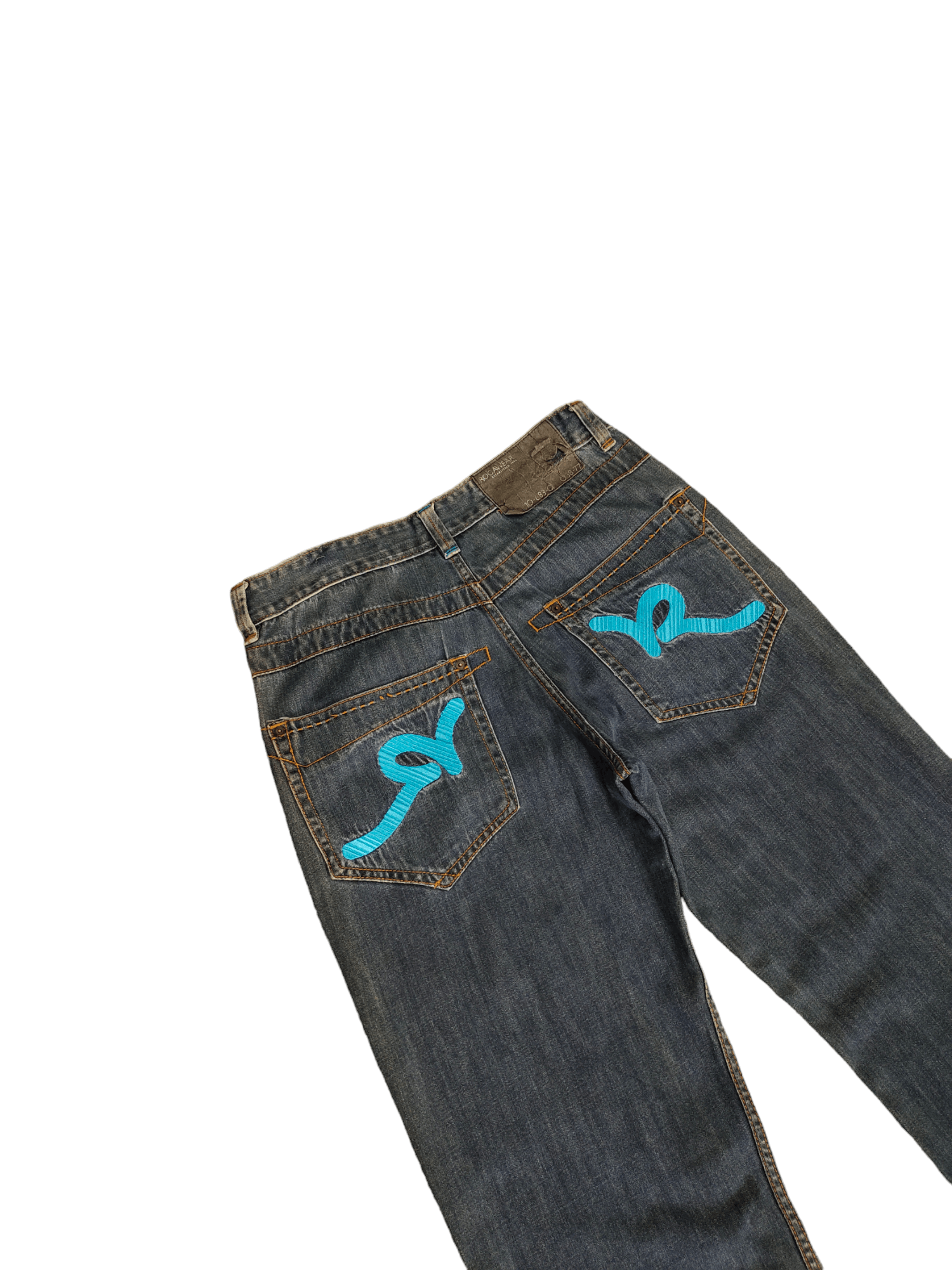 Rocawear Baggy Jeans Rocawear Denim Wide Loose Y2k Streetwear Jnco Size US 34 / EU 50 - 5 Thumbnail