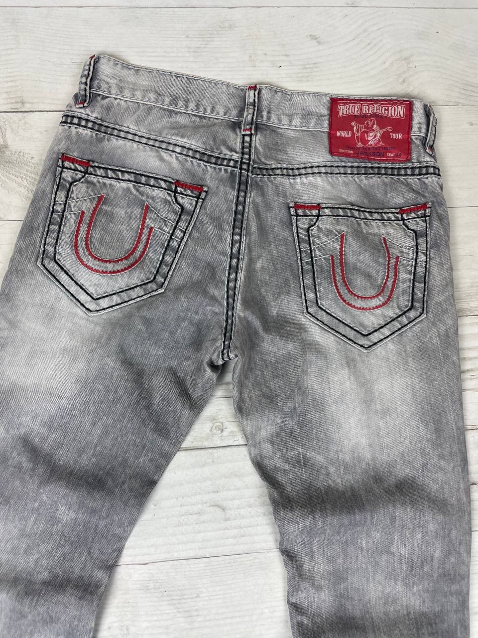 Japanese Brand Vintage True Religion Jackson Denim Jeans Y2K 90s Baggy Size US 34 / EU 50 - 14 Thumbnail