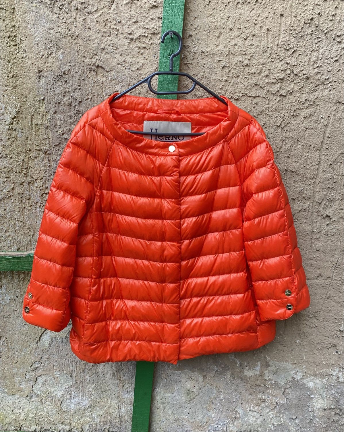 Herno Herno Elsa Iconico Puffer Down Jacket Size 48 Orange Size XL / US 12-14 / IT 48-50 - 1 Thumbnail