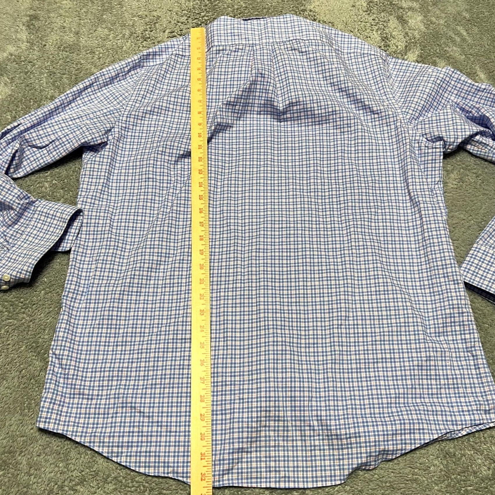 Ralph Lauren Lauren Ralph Lauren Shirt Mens 17.5 36/37 Black Label Plaid Button oeko-tek Blue Regular Long Sleeve Mens Size US XXL / EU 58 / 5 - 6 Thumbnail