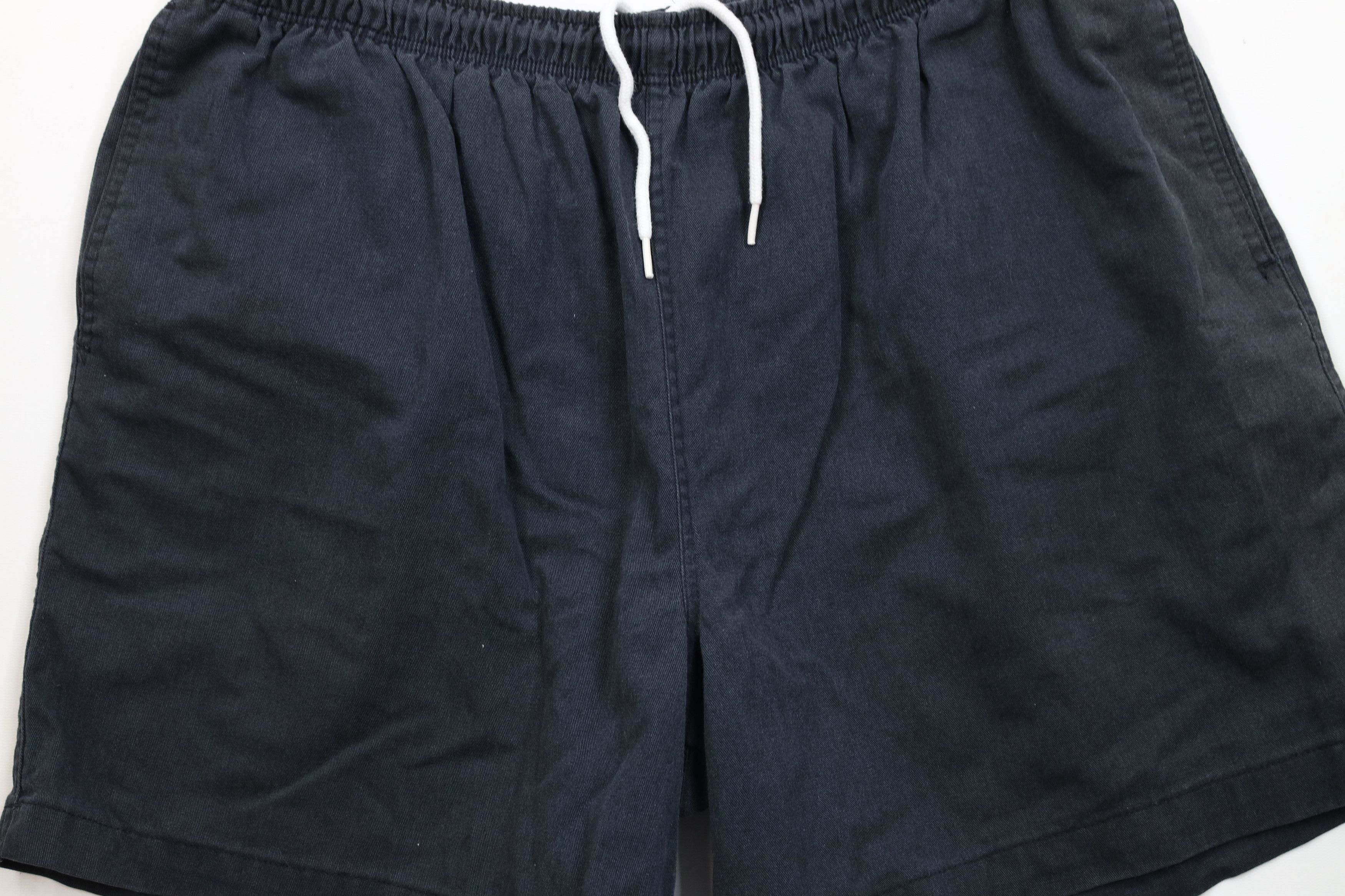 Lands' End × Vintage Vintage 90s Lands End Above Knee Cotton Shorts Black USA Size US 36 / EU 52 - 3 Thumbnail