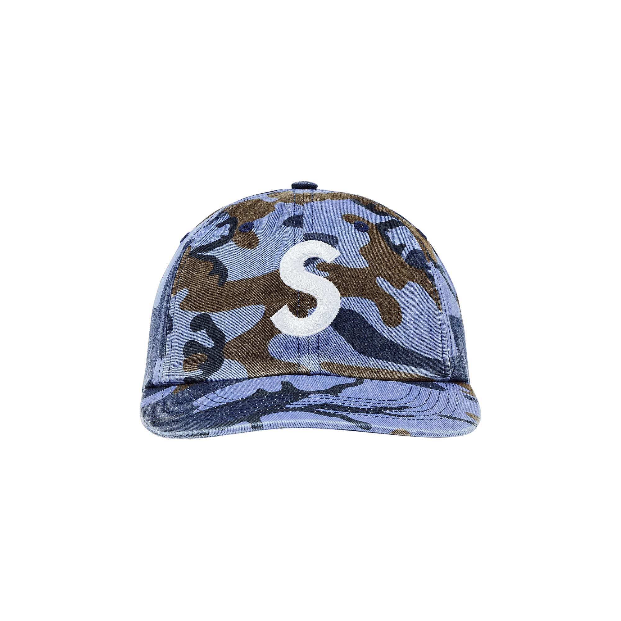 Ebbets Field Flannels × Supreme Ebbets S Logo Fitted 6 Panel Navy