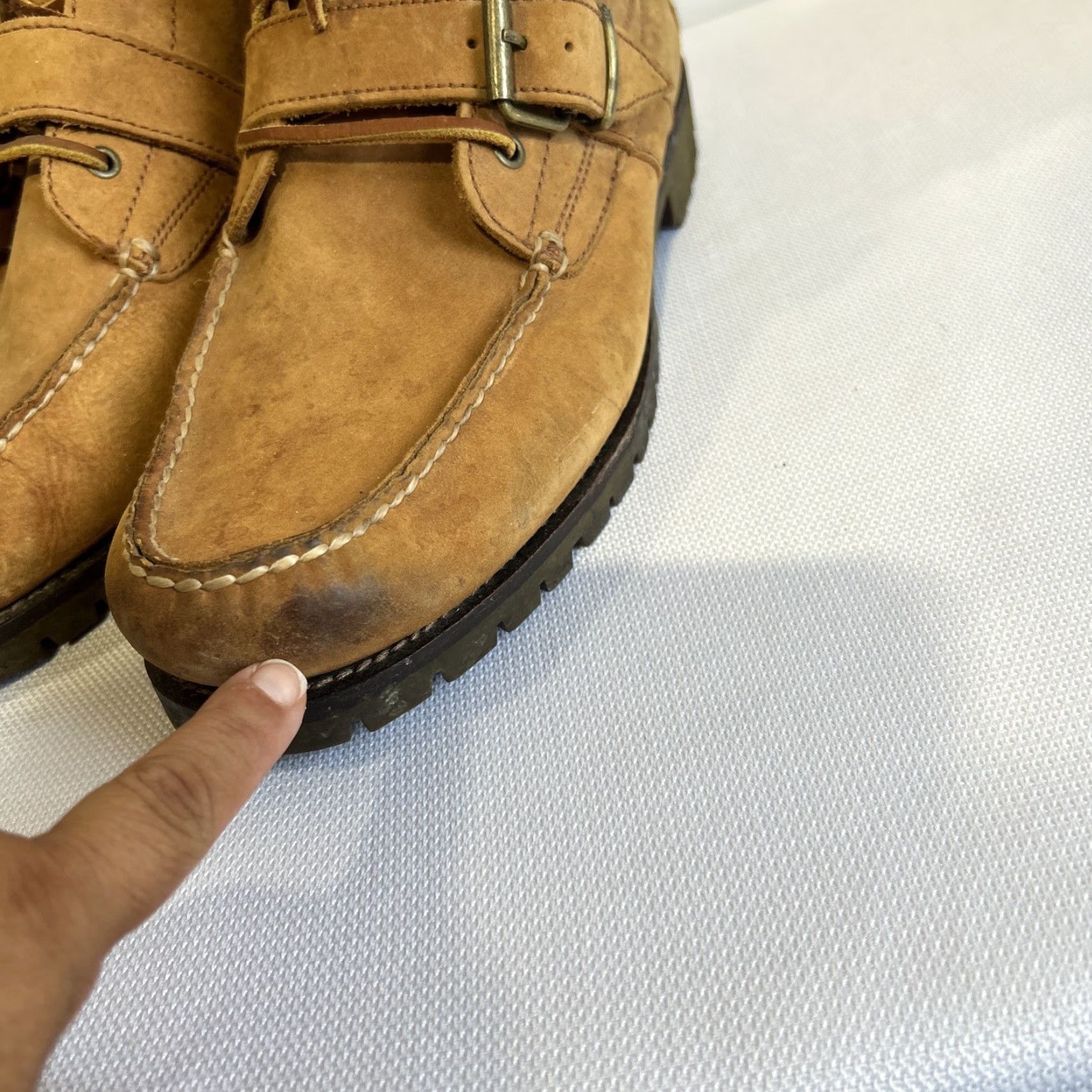 Polo Ralph Lauren Polo Ralph Lauren Ranger Boot Radbourne Combat Leather 11.5 Men Brown Leather Rubber M Size US L / EU 52-54 / 3 - 2 Thumbnail