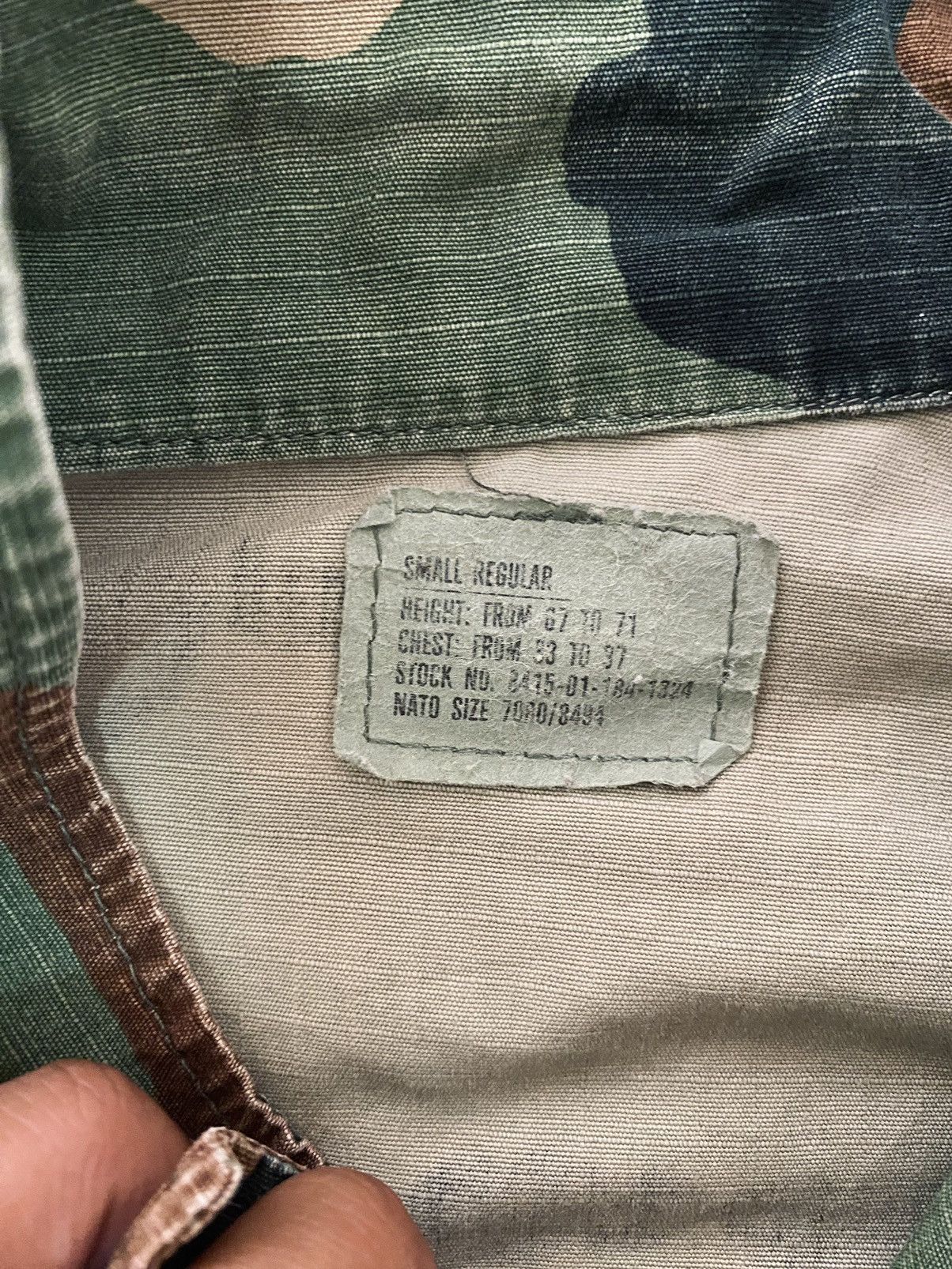 Other US Military Coat Hot Weather Woodland Camo Pattern Size US M / EU 48-50 / 2 - 3 Thumbnail