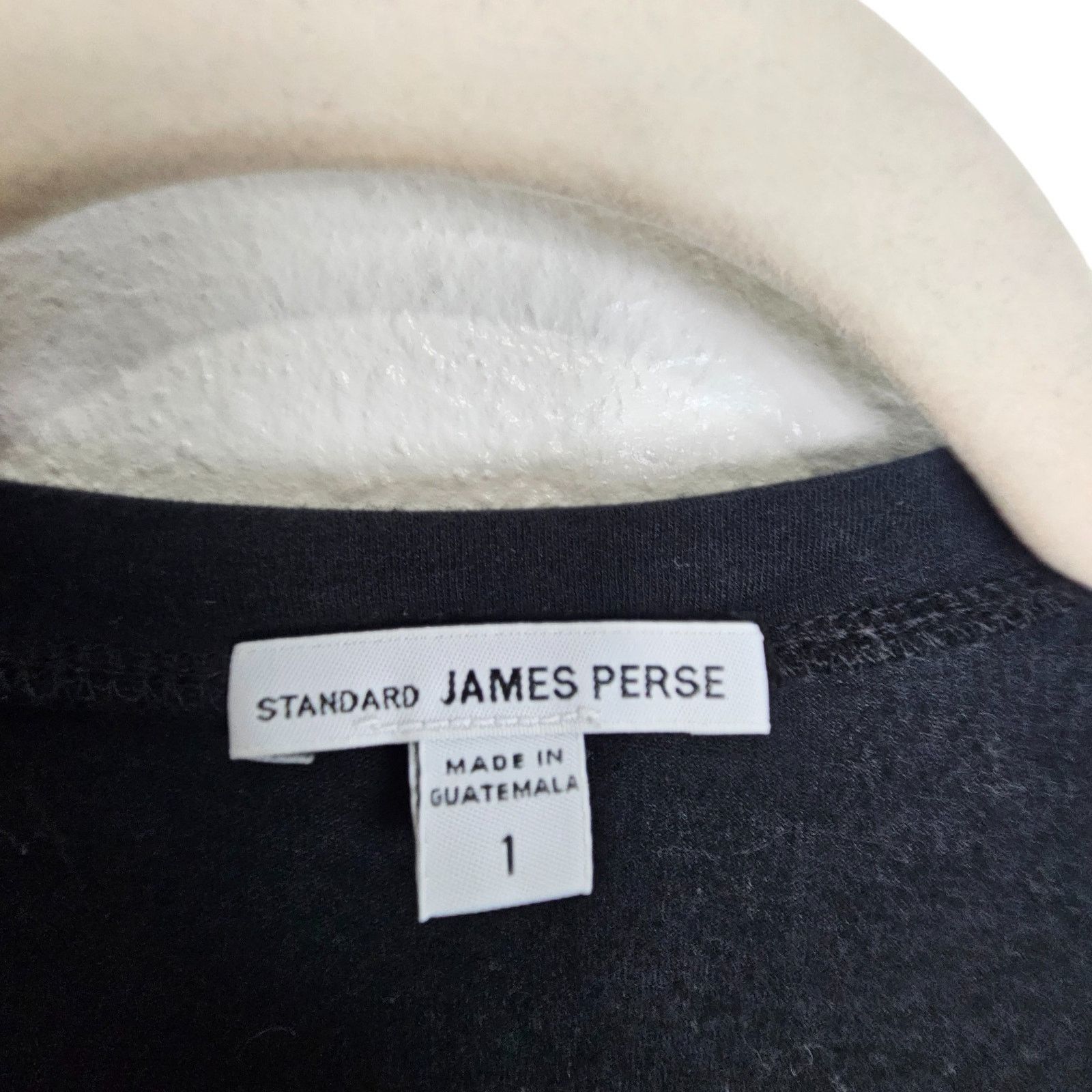 James Perse James Perse Womens Black V-Neck T-Shirt 1 Classic Minimalist Size S / US 4 / IT 40 - 6 Thumbnail