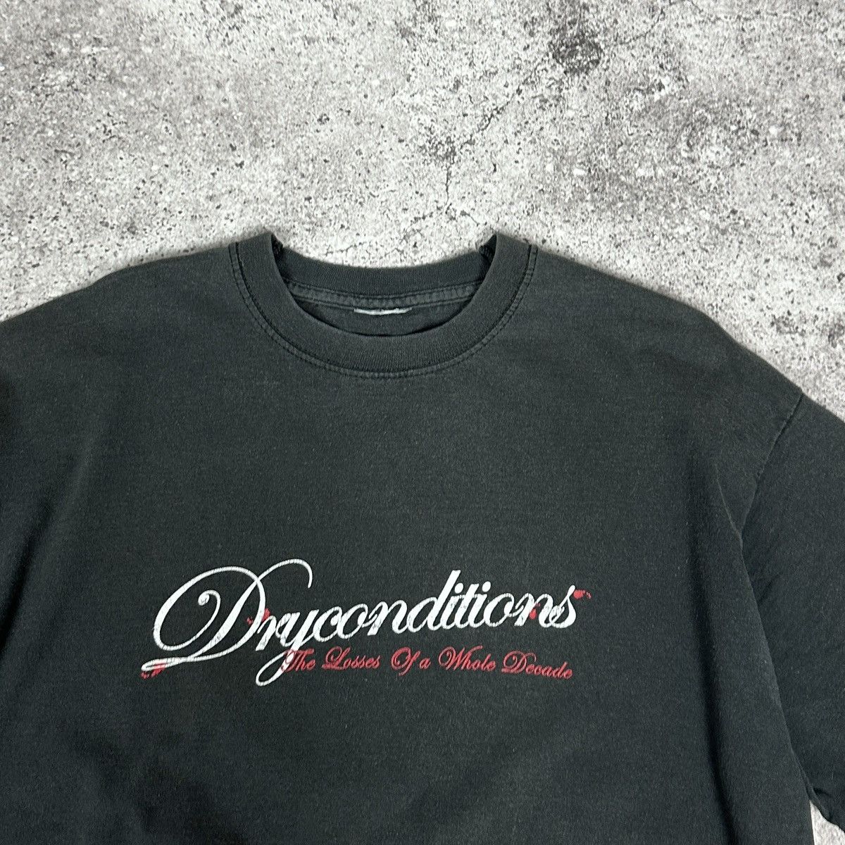 Band Tees Vintage 90s rare Dryconditions Looses decade metal punk tee Size US L / EU 52-54 / 3 - 7 Thumbnail