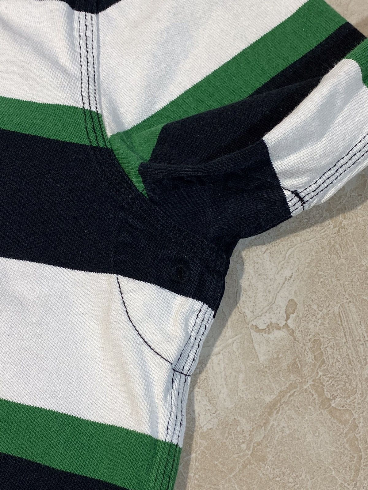 Polo Ralph Lauren 🔥 POLO RALPH LAUREN RUGBY STRIPED SHIRT PREPPY 2000s VIBES Size US L / EU 52-54 / 3 - 10 Thumbnail