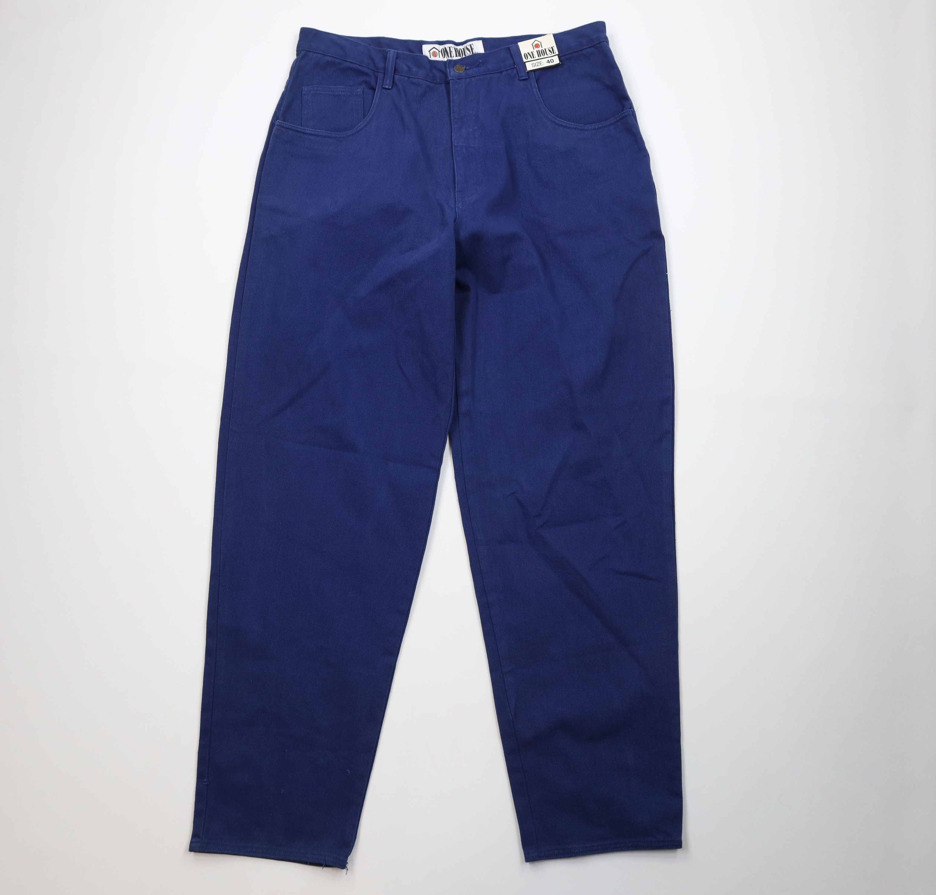 Vintage Deadstock Vintage 90s Streetwear Skateboard Jeans Blue Size US 40 / EU 56 - 1 Thumbnail
