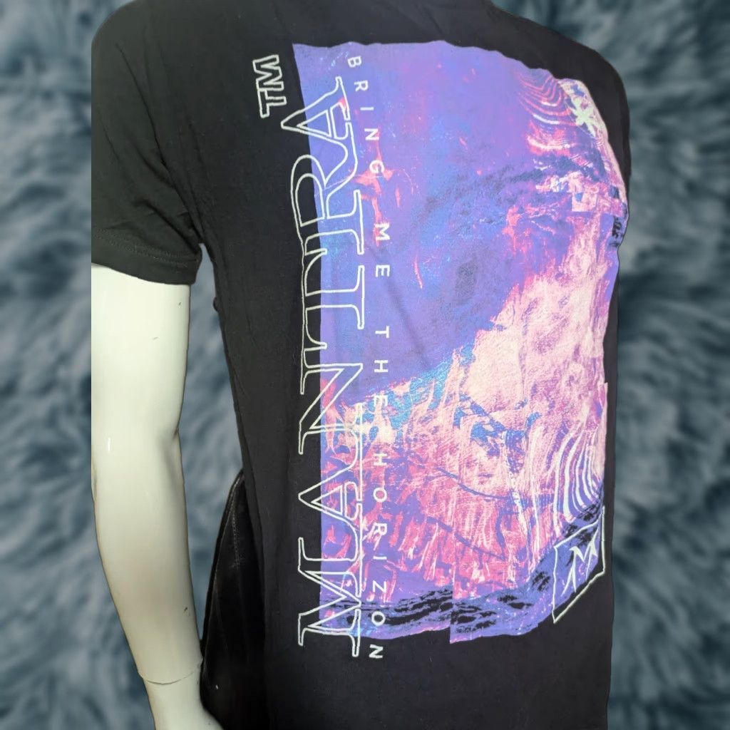 Tultex VINTAGE Bring Me The Horizon Mantra T Shirt Medium BMTH UK Rock Metal Metalcore 2019 Size US L / EU 52-54 / 3 - 1 Thumbnail