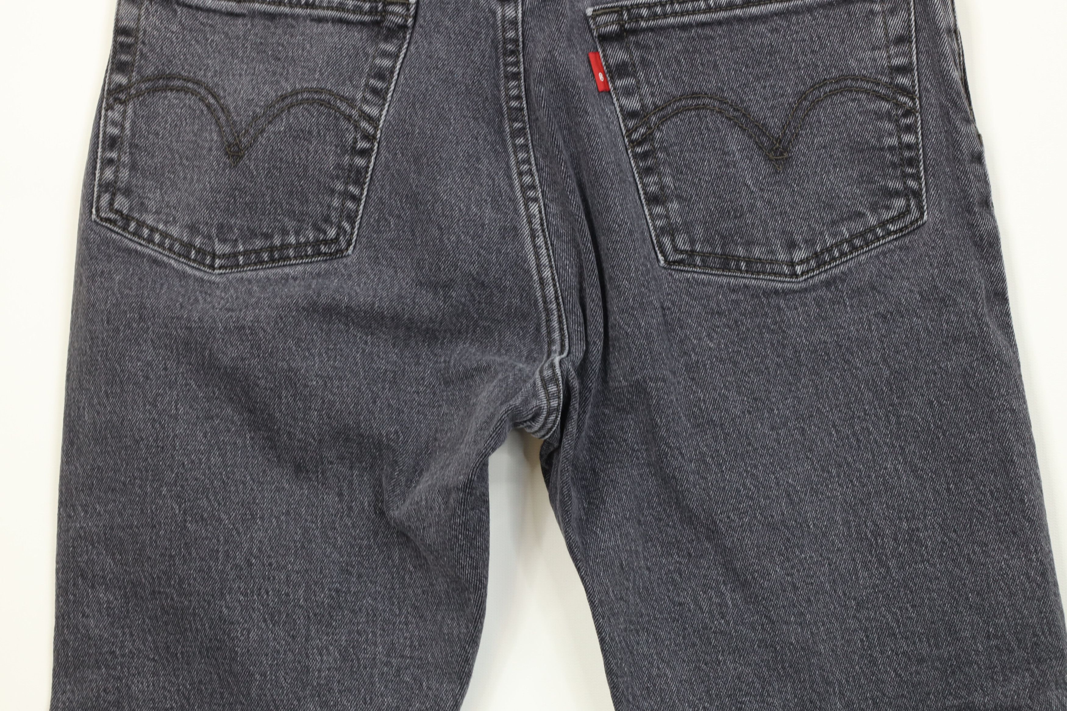 Levi's Vintage Y2K Levis 501xx Button Fly Original Jeans Black Size 28" / US 6 / IT 42 - 10 Thumbnail
