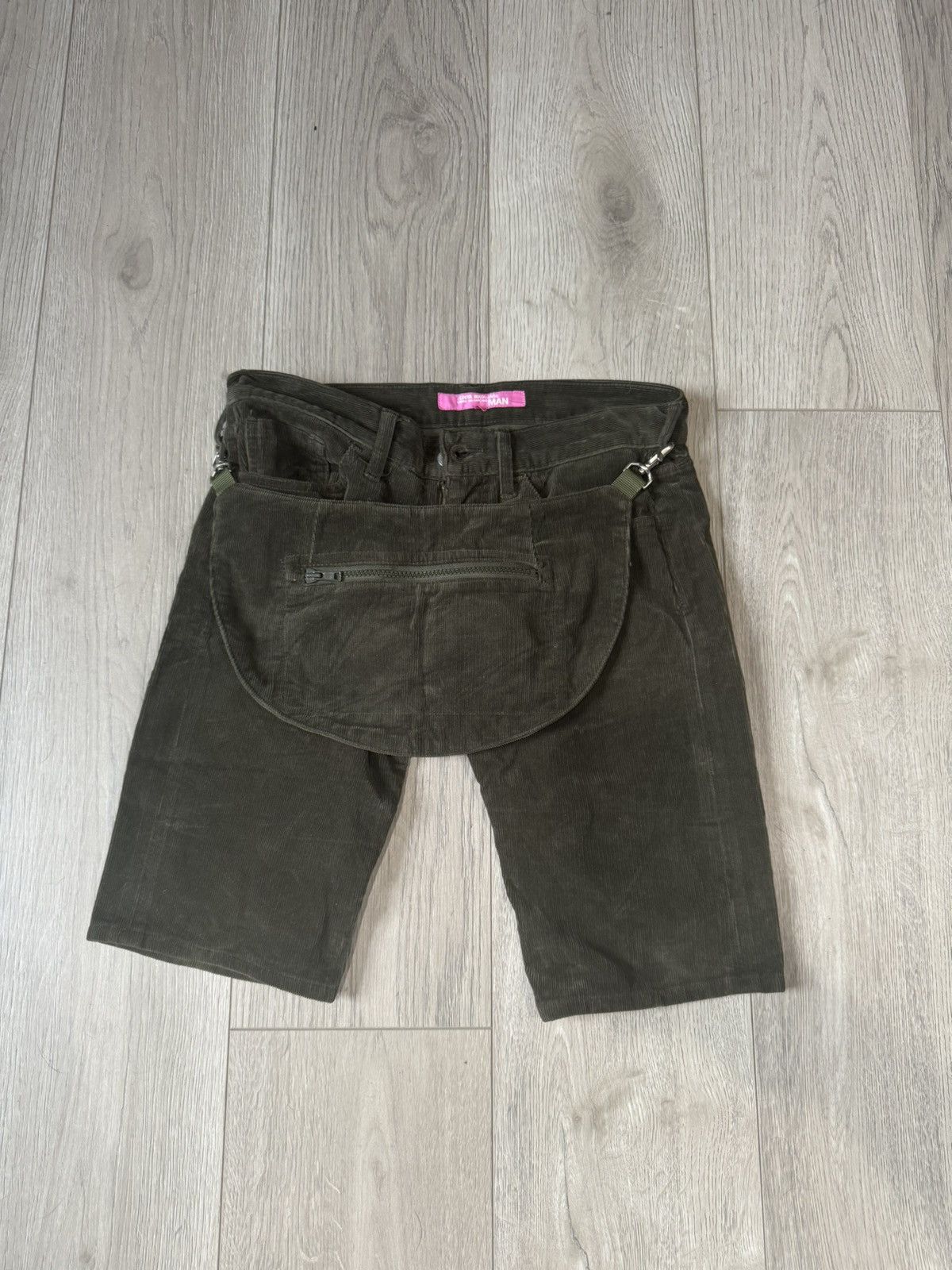 CDG Shirt: Men's Corduroy Pants (Navy) | DSML E-SHOP