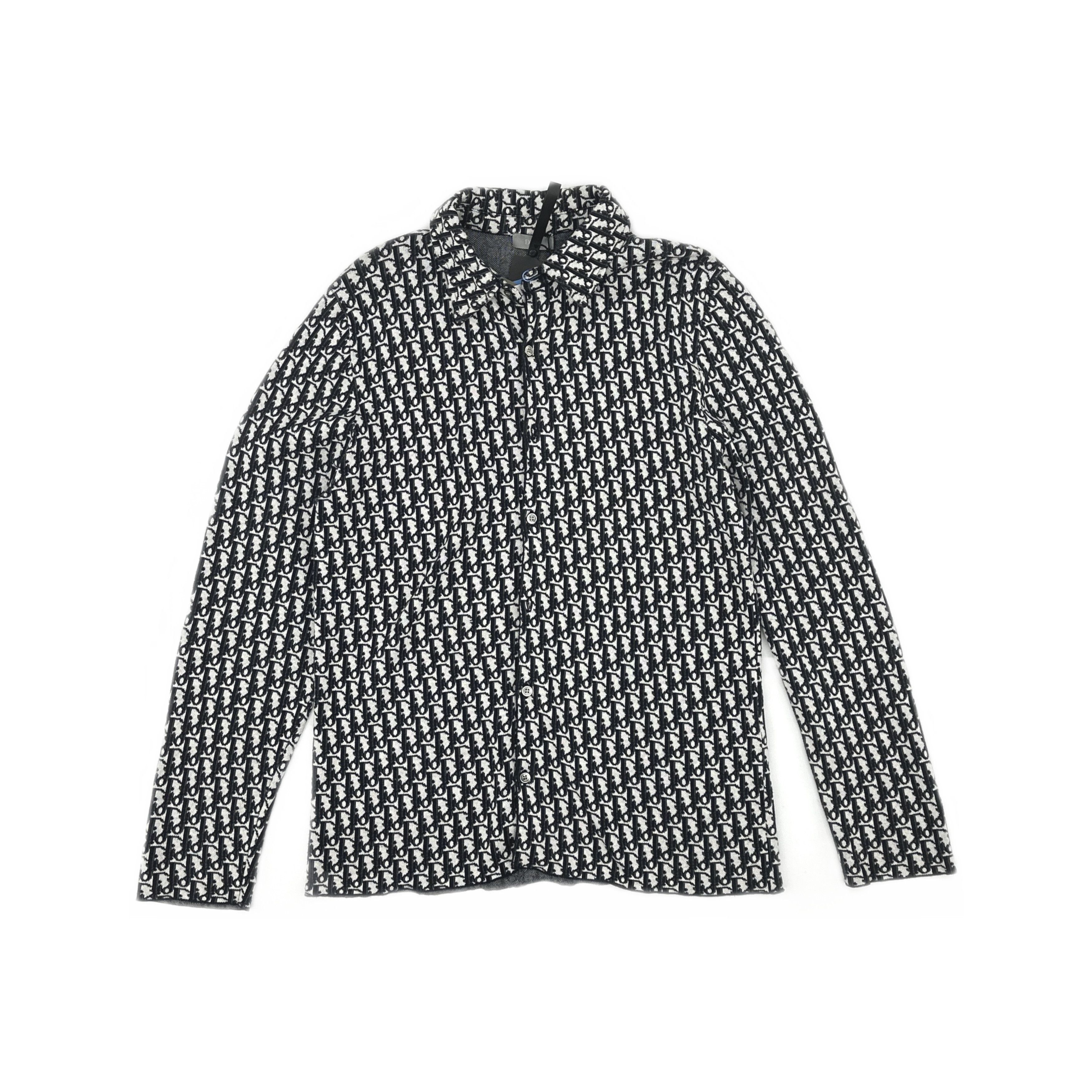 Dior Dior Oblique Monogram Knit Shirt Size XXL Size US XXL / EU 58 / 5 - 1 Thumbnail