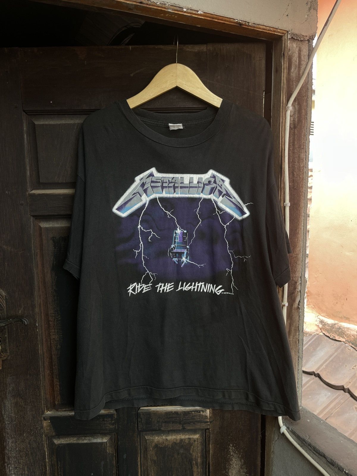 Metallica Mettalica Ride The Lightning Kill Em All 1989 Size US XL / EU 56 / 4 - 1 Thumbnail