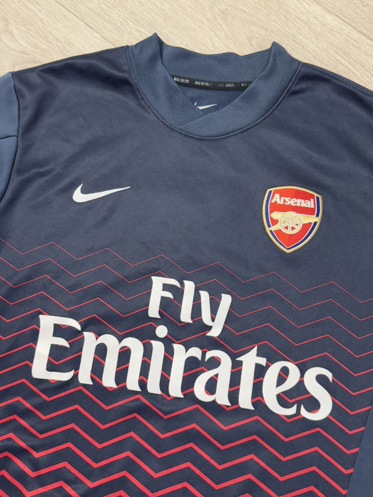 Nike 🔷Vintage Nike Arsenal Long sleeve Training jersey🔷 Size US M / EU 48-50 / 2 - 4 Thumbnail
