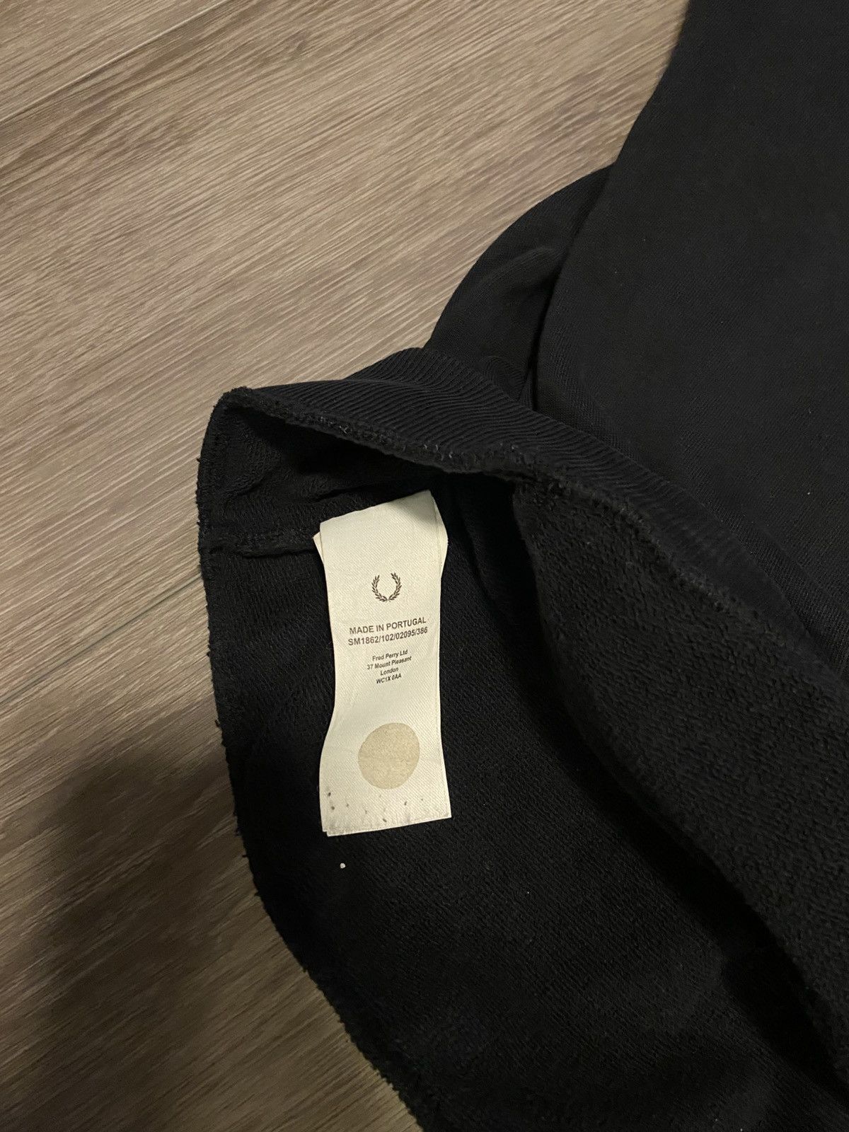 Fred Perry × Raf Simons Raf Simons x Fred Perry UK Punk Distressed Oversized Hoodie Size US L / EU 52-54 / 3 - 7 Thumbnail