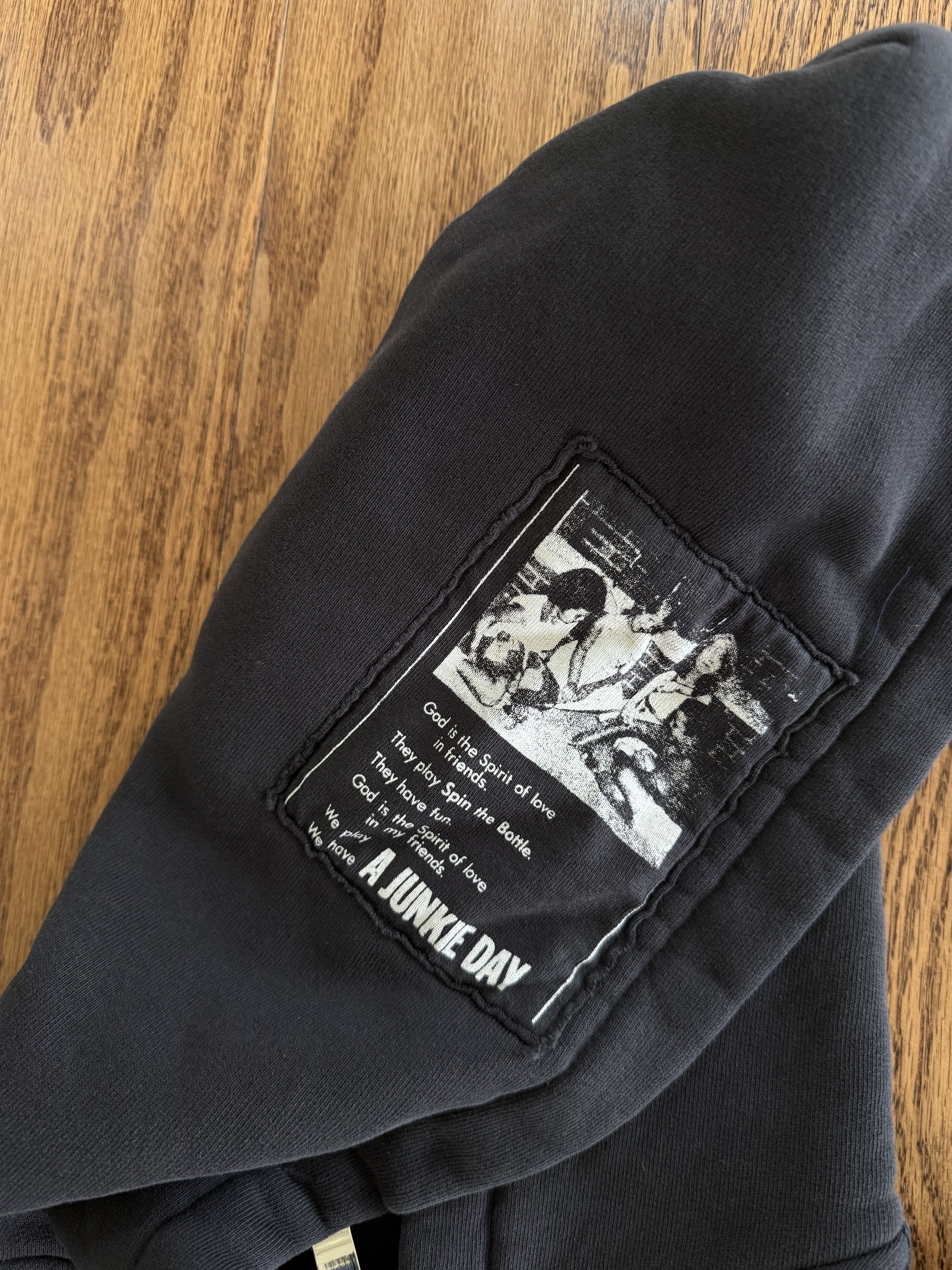 Enfants Riches Deprimes × Maxfield Los Angeles ERD x Maxfield Assemblage 4.5 Year War Zip Up Hoodie Size US M / EU 48-50 / 2 - 11 Thumbnail