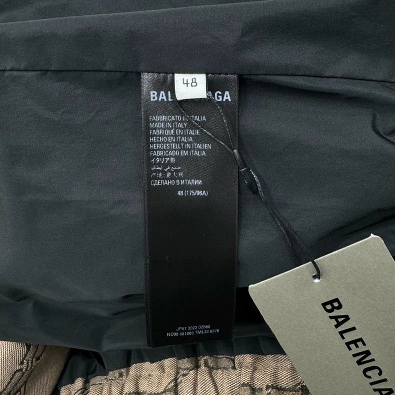 Balenciaga Balenciaga Double B embroidery is printed all over cotton- Size US M / EU 48-50 / 2 - 4 Thumbnail