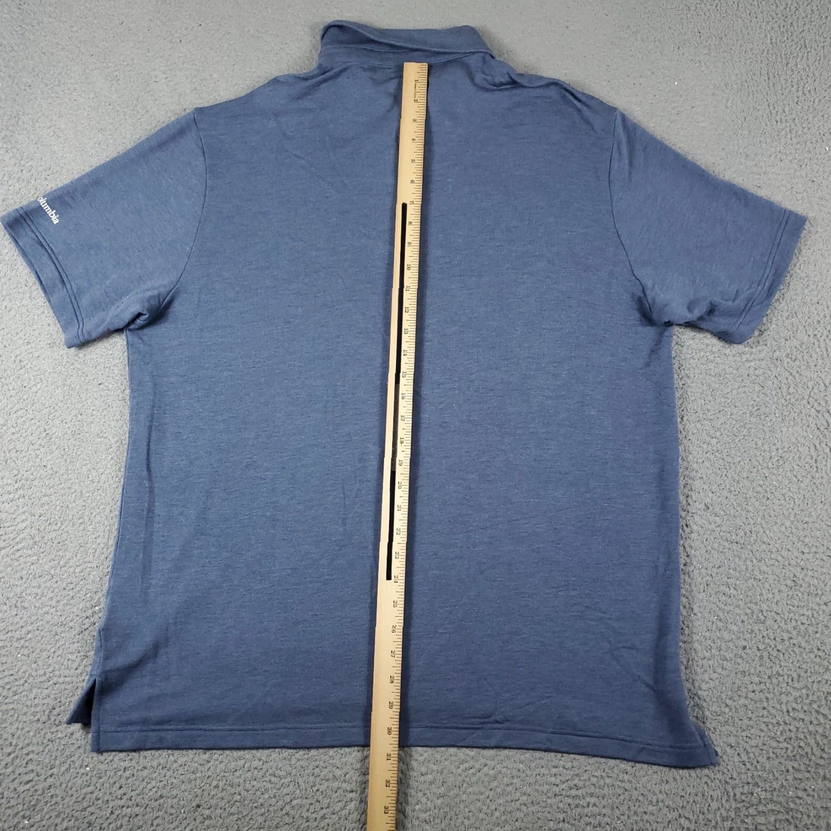 Vintage Columbia Polo Shirt Mens XL Blue Golf Casual Short Sleeve Adult Size US XL / EU 56 / 4 - 4 Thumbnail