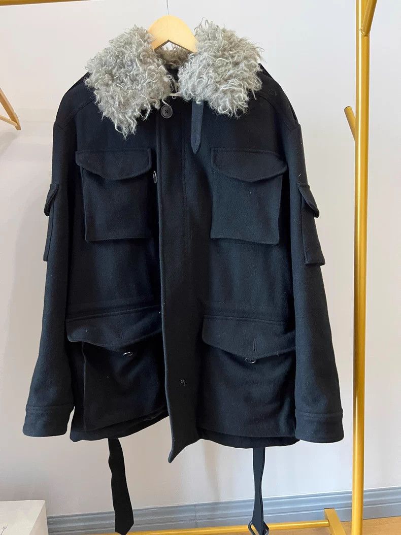 Dries Van Noten Dries Van Noten 2016FW Wool Coat Size US L / EU 52-54 / 3 - 1 Thumbnail