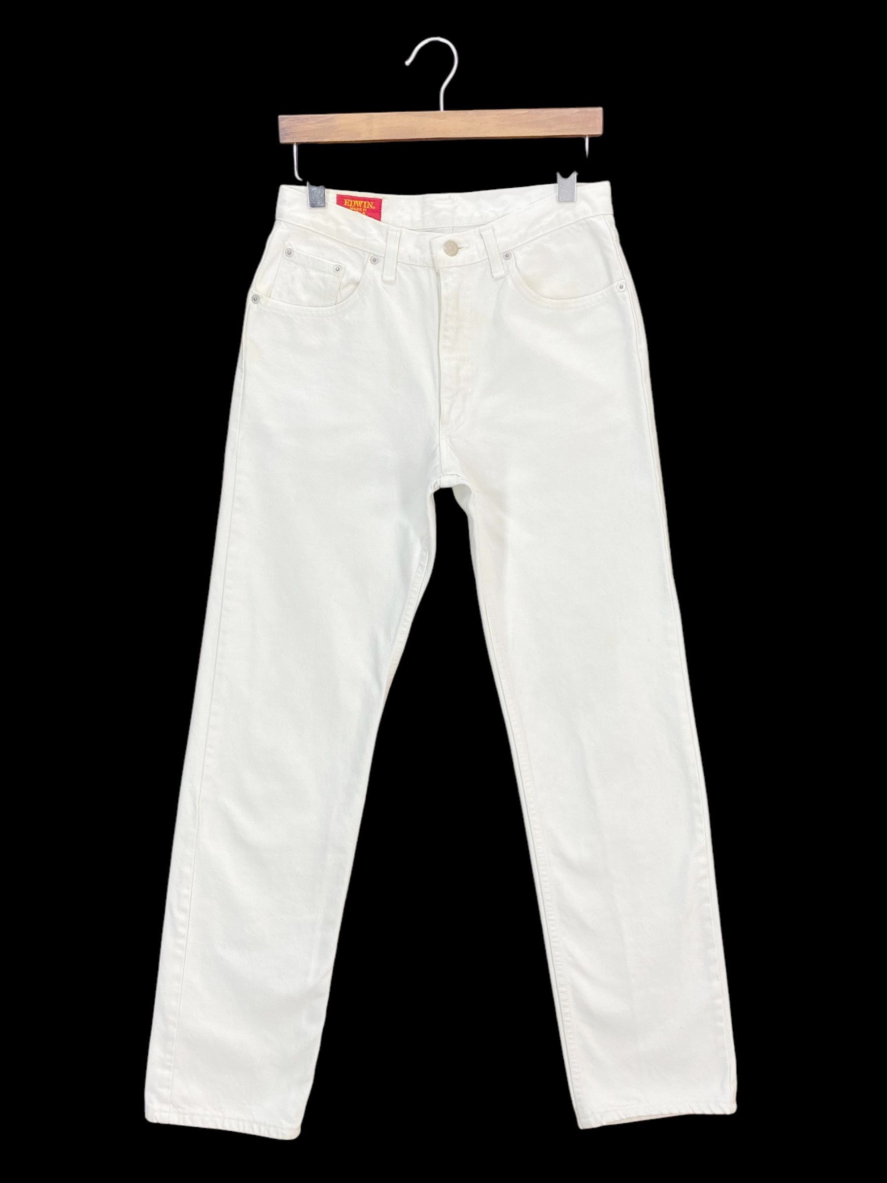 Edwin × Japanese Brand Edwin Jeans White Jeans Size US 29 - 2 Thumbnail