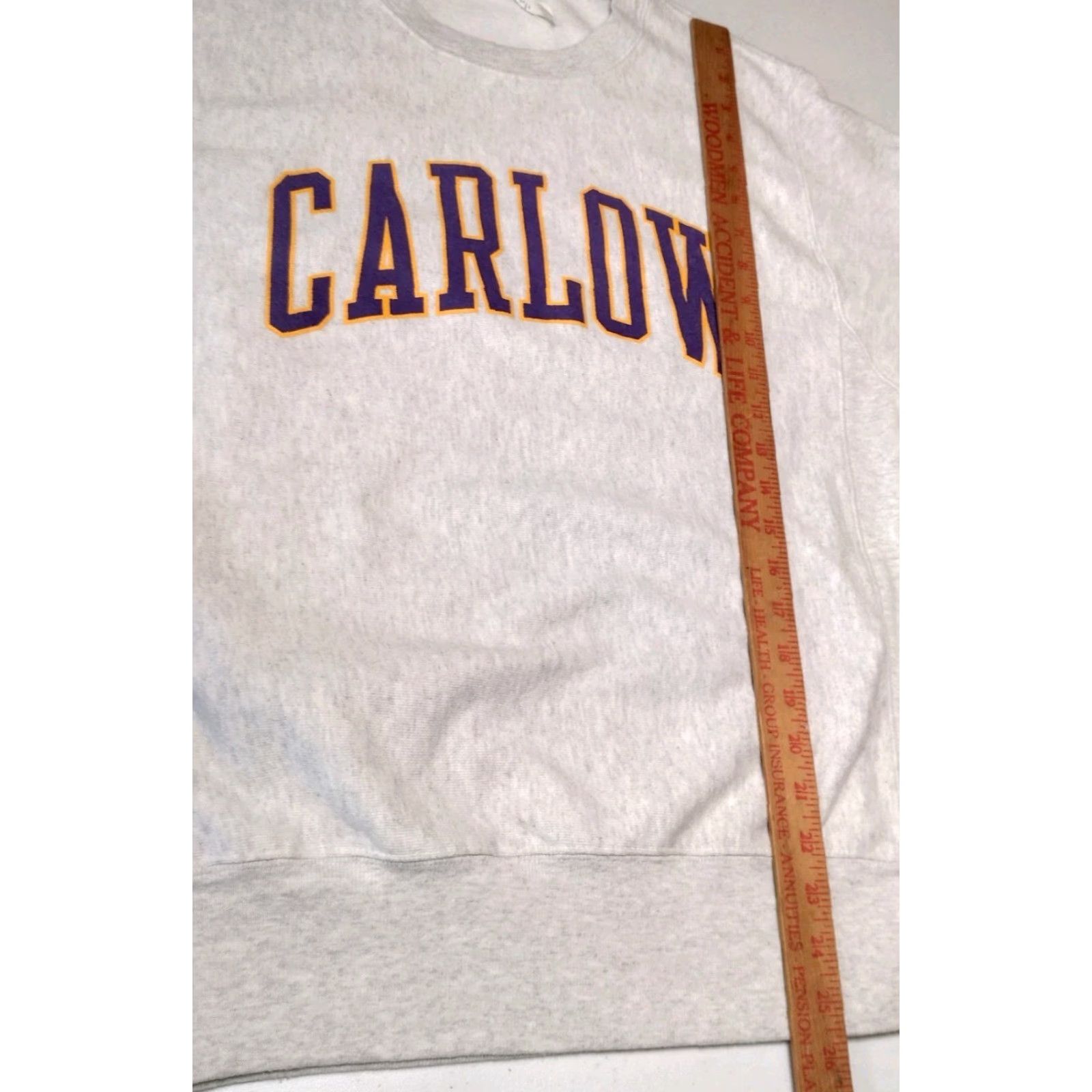 Champion VINTAGE Champion Reverse Weave Sweatshirt Carlow University Pennsylvania Small Crew Neck Mens Size US S / EU 44-46 / 1 - 5 Thumbnail