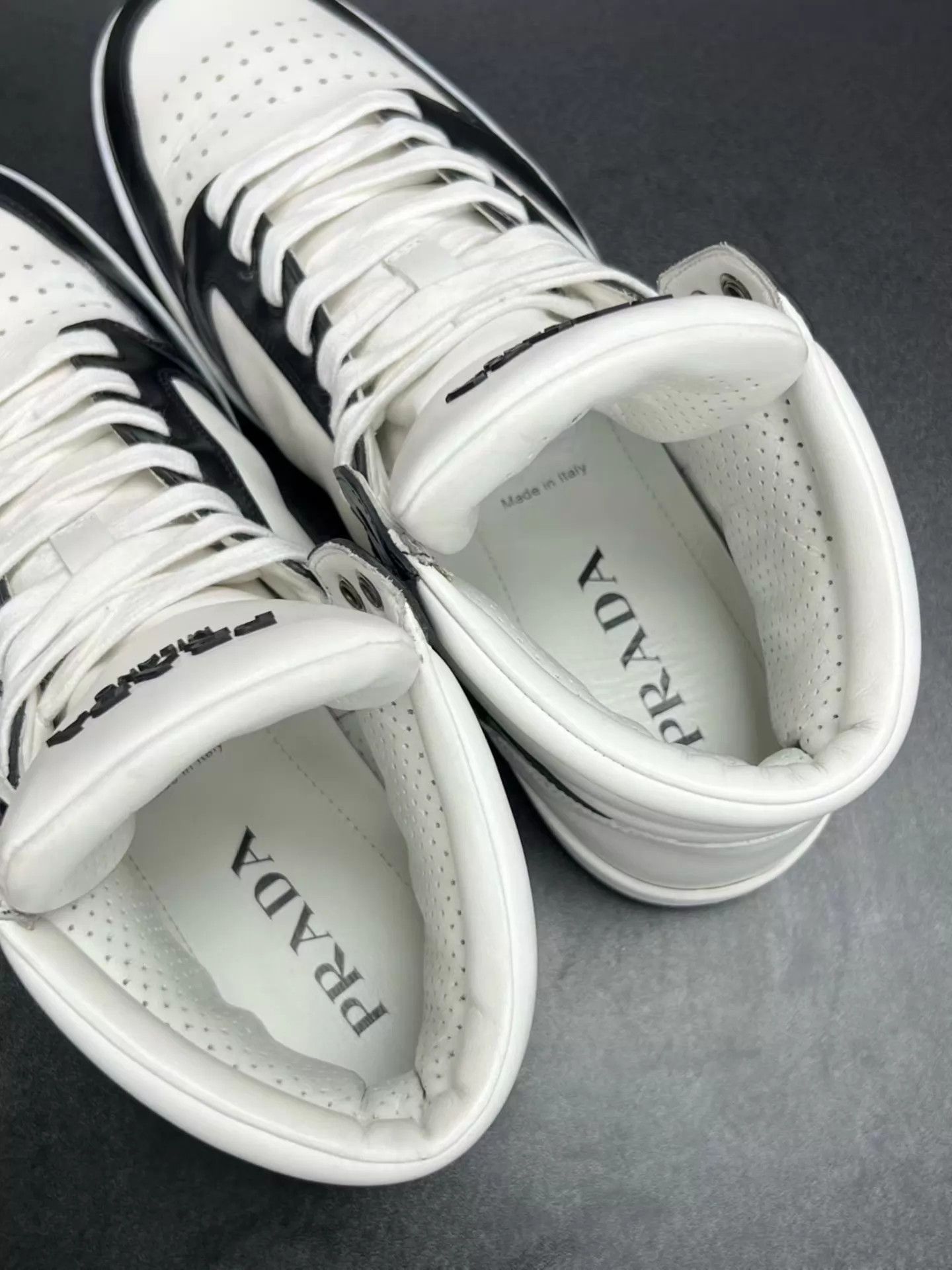 Prada PRADA District High-Top Sneaker EUR 42, Worn Minimally Size US 9 / EU 42 - 4 Thumbnail