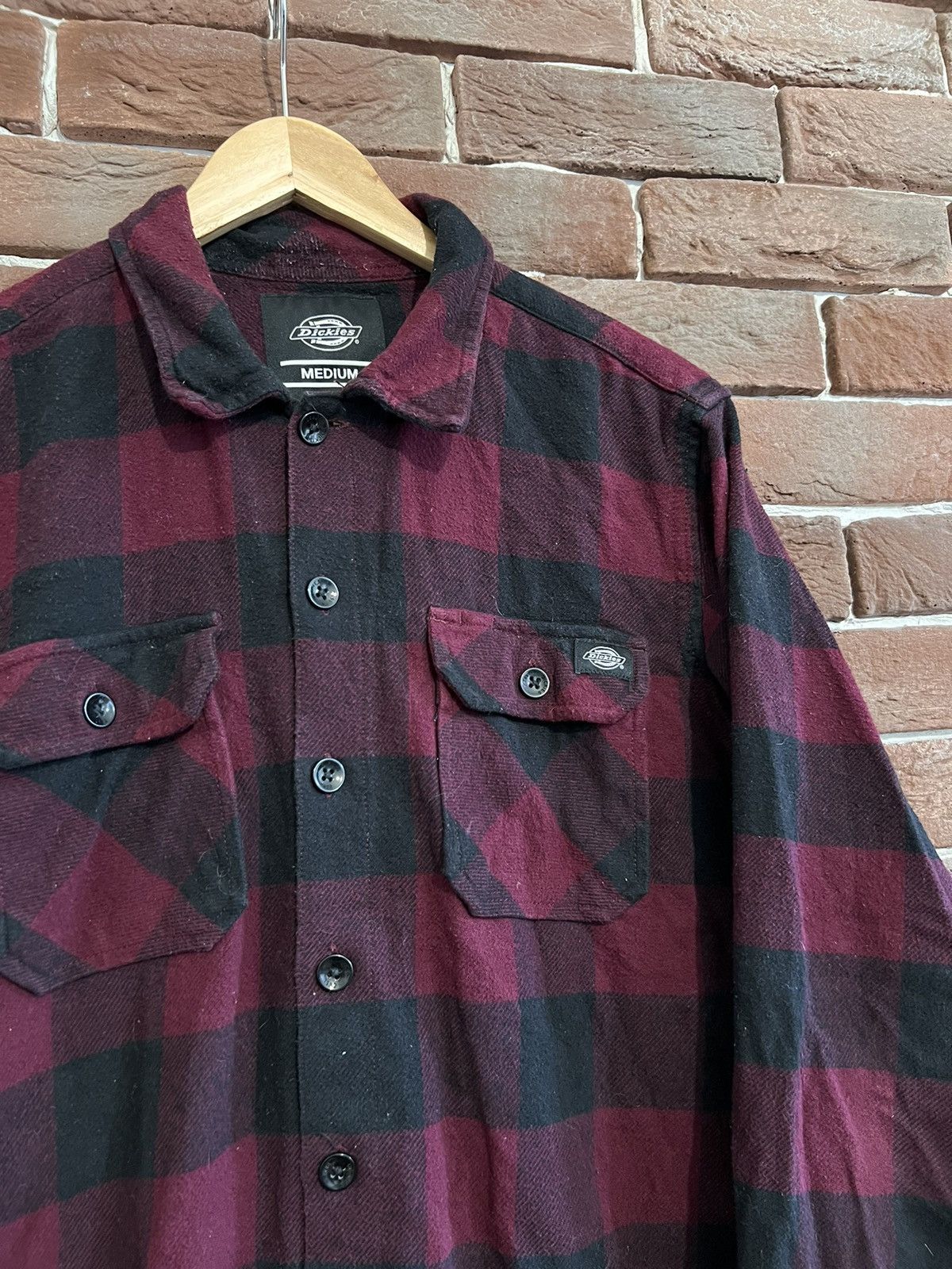 Dickies Dickies Workwear Button Up Floyd Flannel Shirt Tartan Hype Size US M / EU 48-50 / 2 - 3 Thumbnail