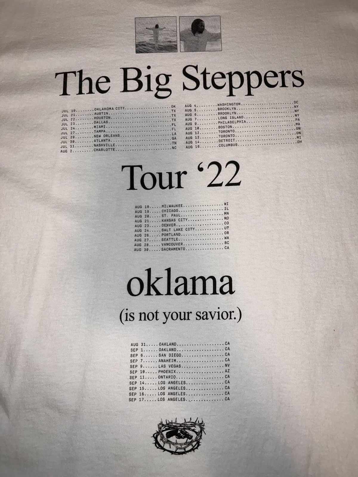 Kendrick Lamar Kendrick Lamar Are You Happy For Me ? Tour tee Size US L / EU 52-54 / 3 - 5 Thumbnail