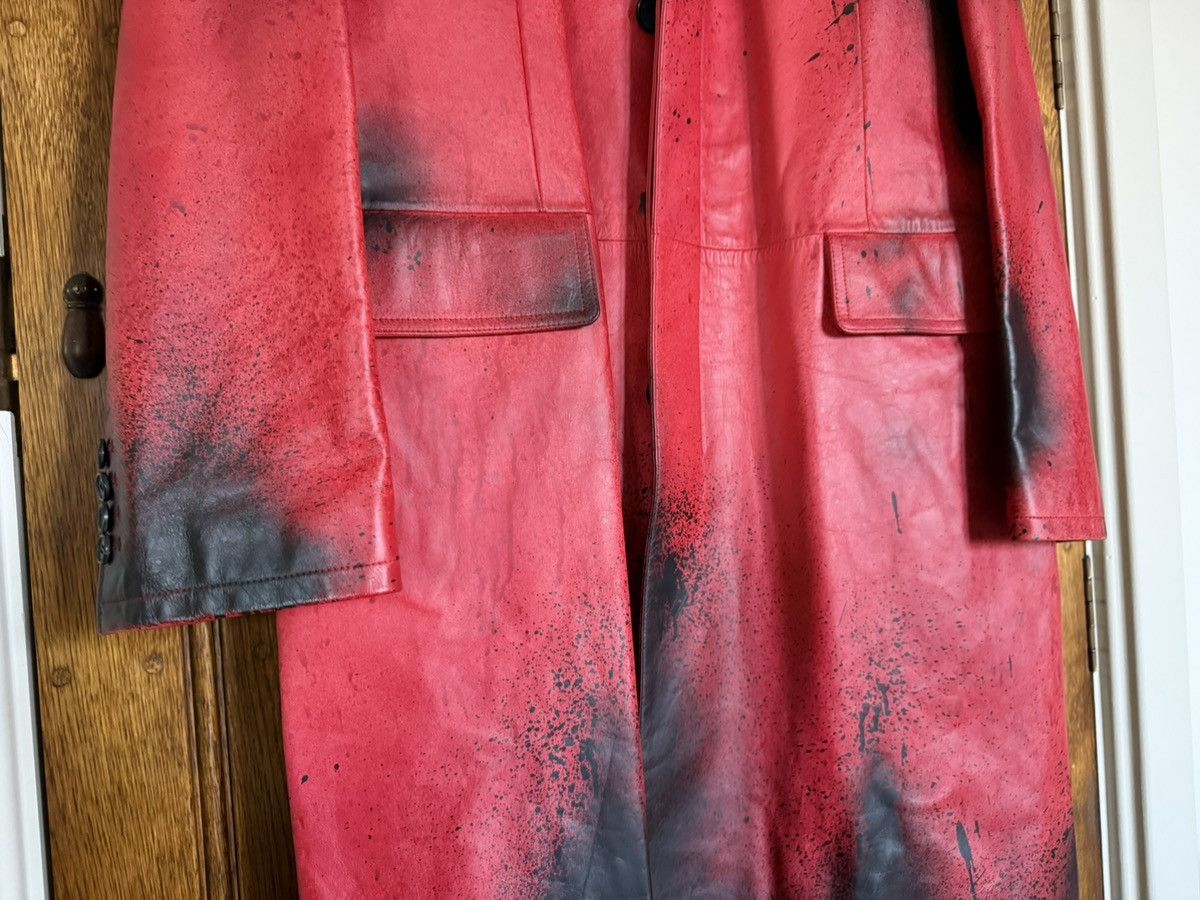 Calvin Klein 205W39NYC Holy Grail FW18 Calvin Klein 205w39nyc leather tench jacket Size US L / EU 52-54 / 3 - 14 Thumbnail