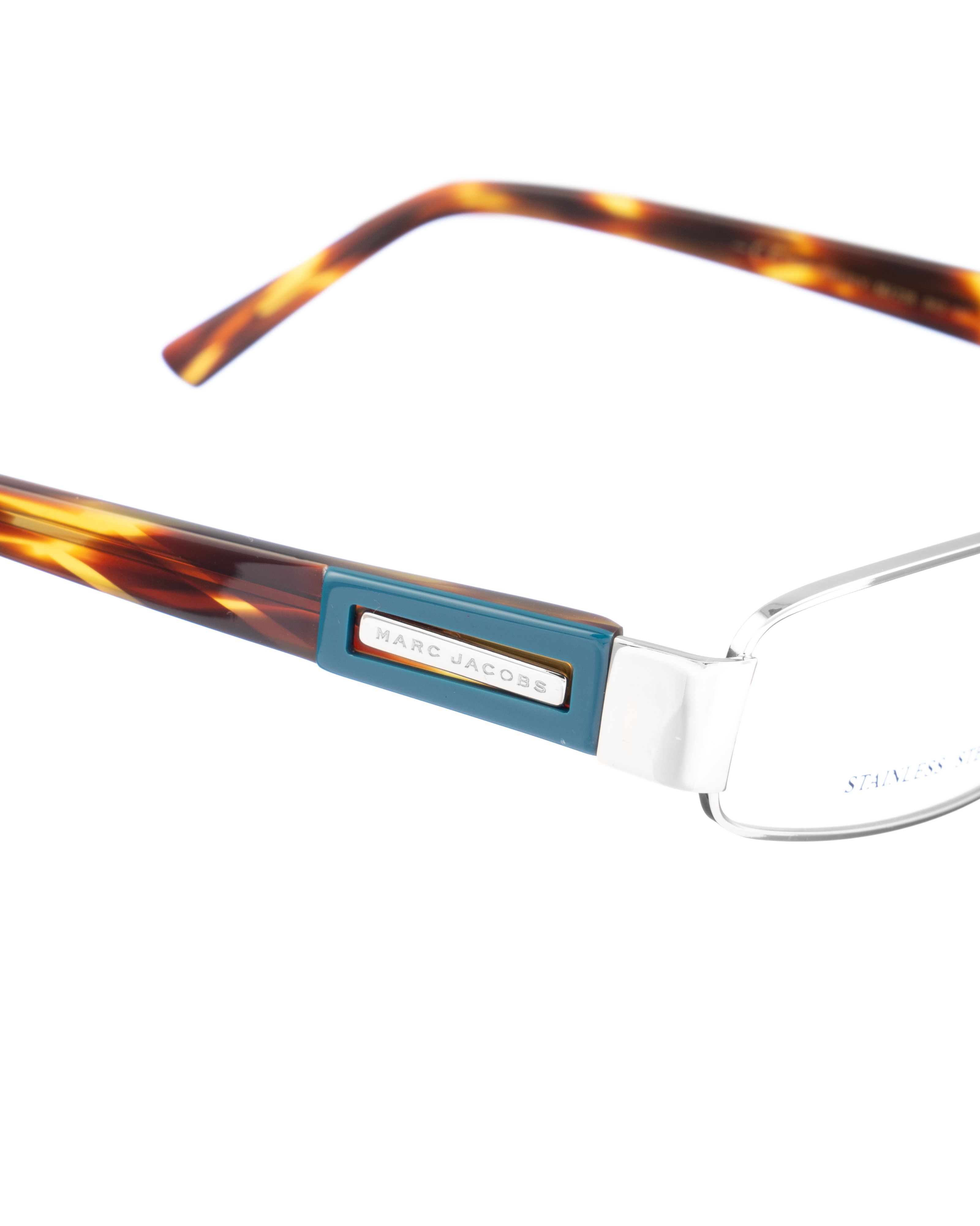 Marc Jacobs Marc Jacobs 00s Gold and Transparent Brown Glasses Size ONE SIZE - 3 Thumbnail