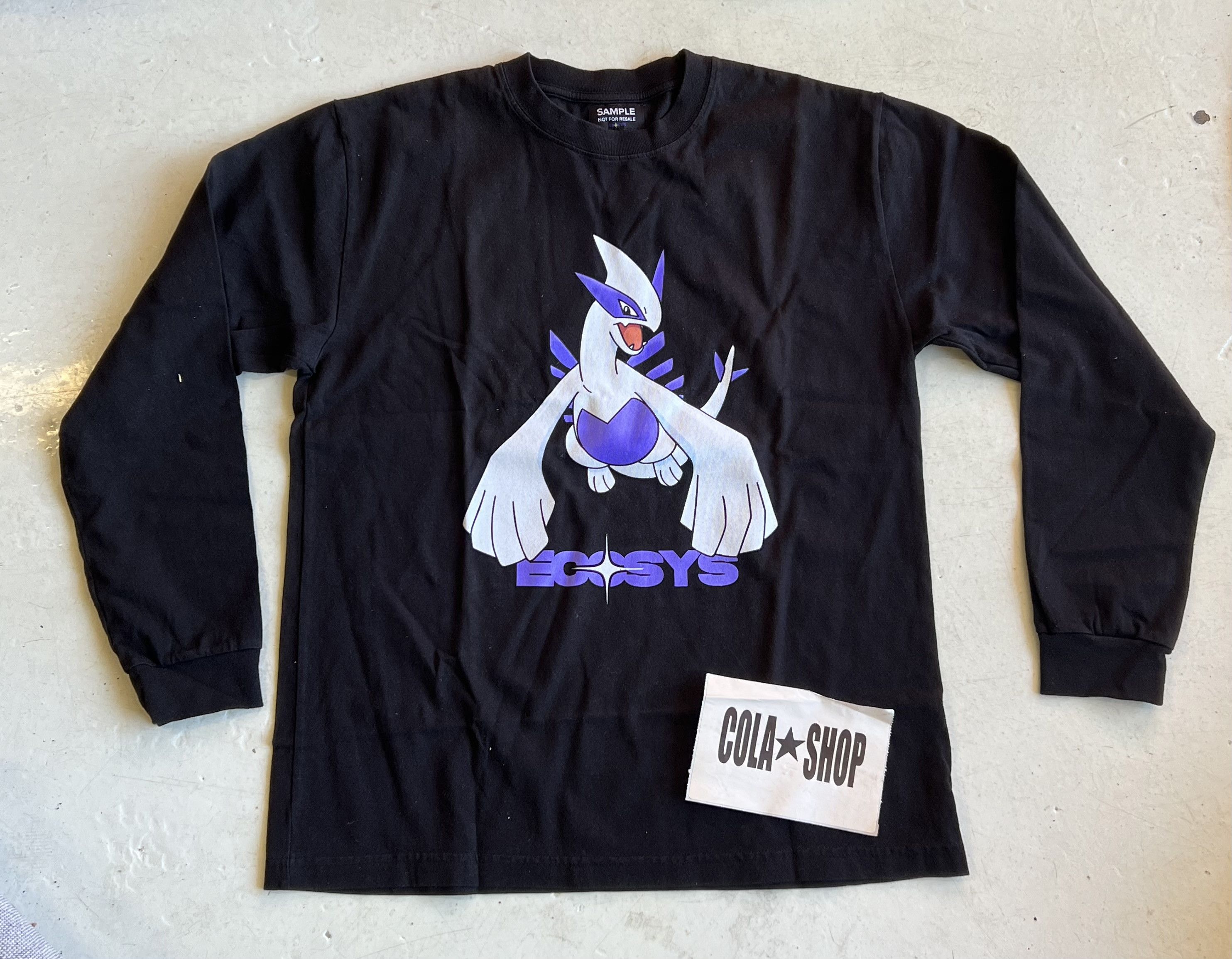 Lugia Black Long sleeve tee Ecosys