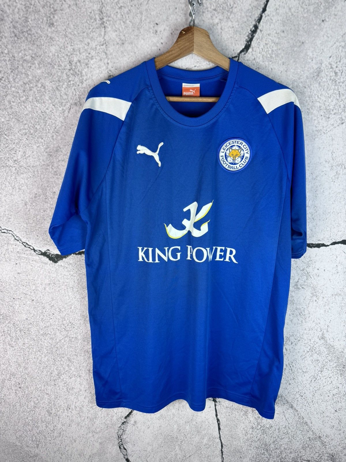 Puma × Vintage Leicester City Puma Soccer Football home Jersey Size US L / EU 52-54 / 3 - 1 Thumbnail