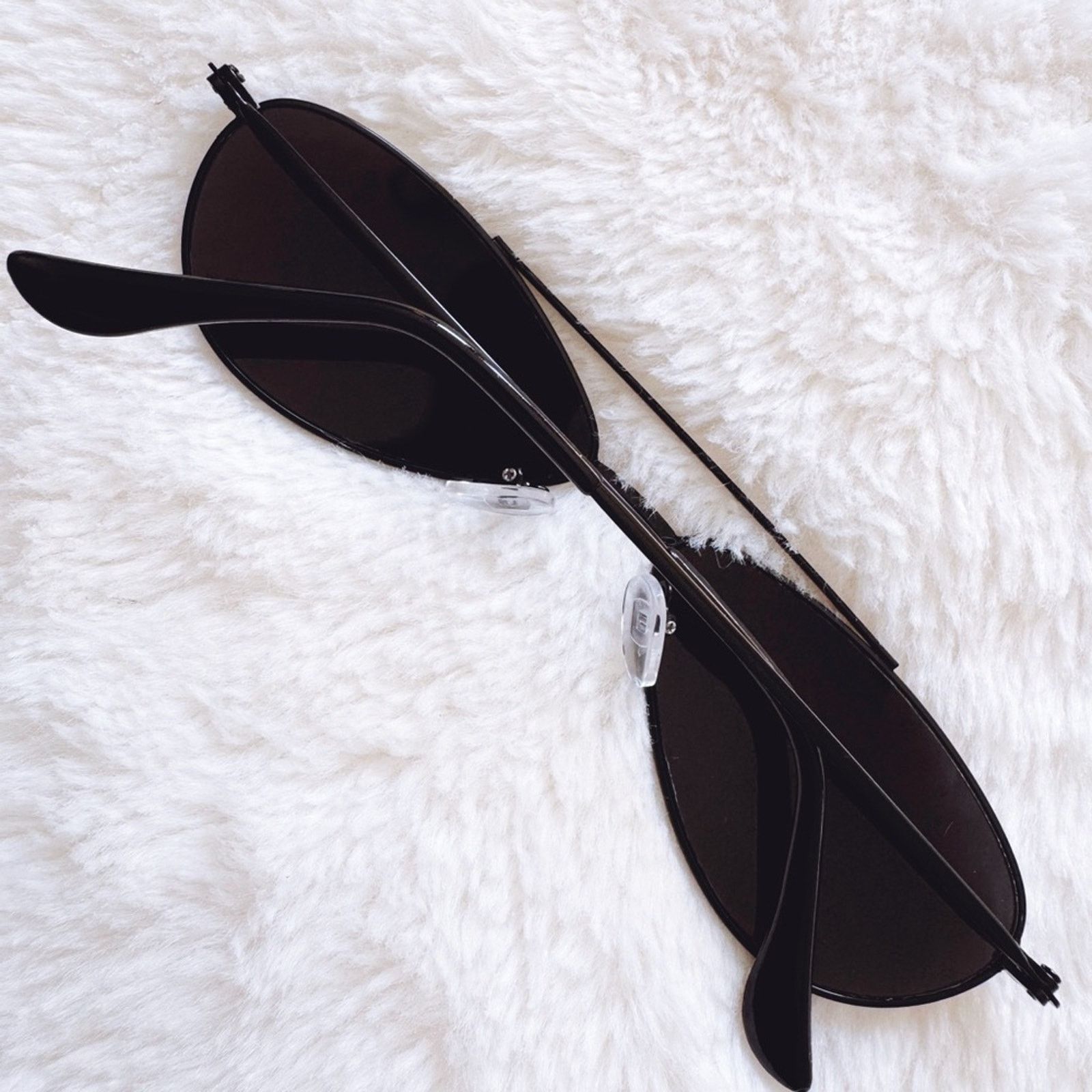Other Carl Black Aviator Slim Sunglasses Size ONE SIZE - 11 Thumbnail