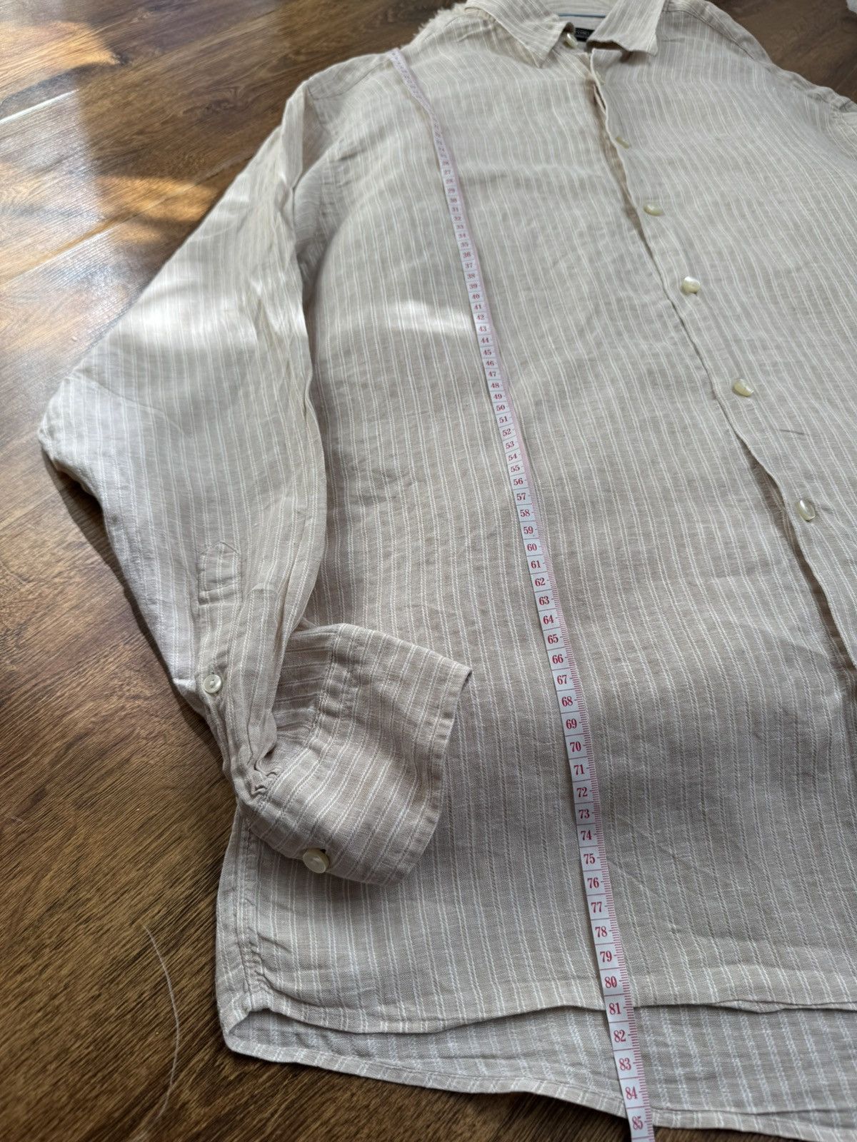 Eton Eton Linen shirt Size 44R - 6 Thumbnail