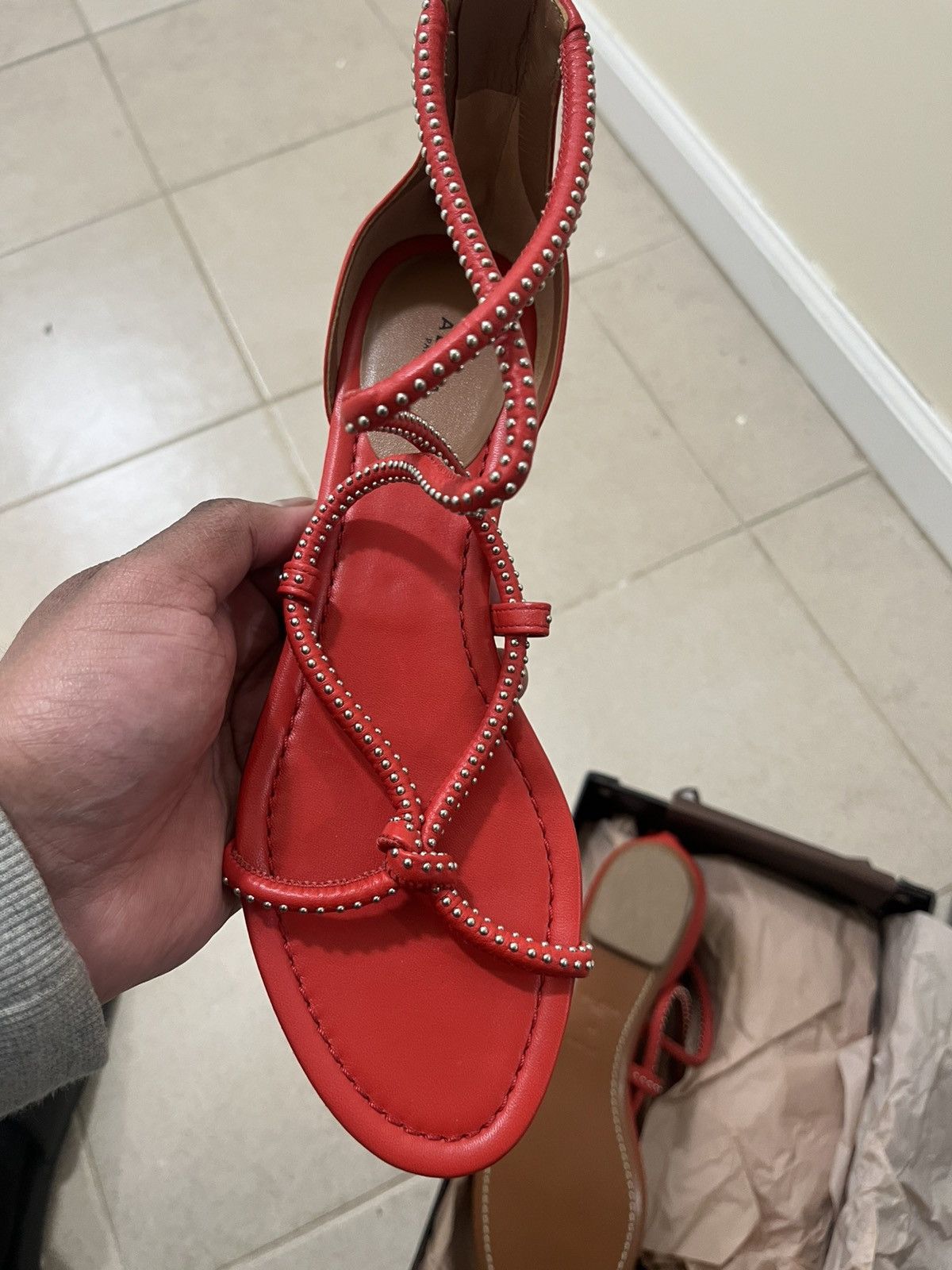 Alaia Alaia Sandals Sz 39/9us Size US 9 / IT 39 - 10 Thumbnail