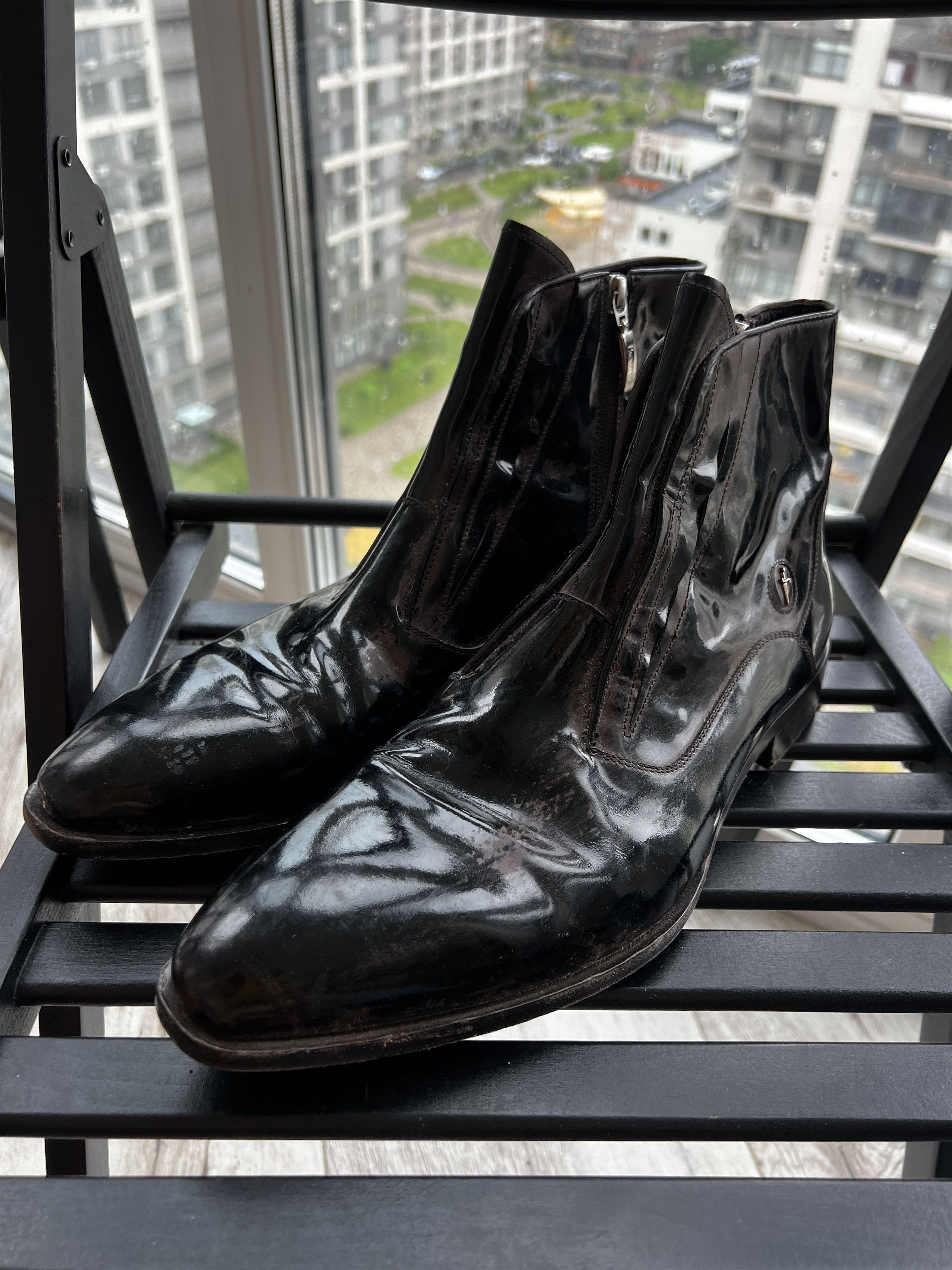 Designer × Paciotti CESARE PACIOTTI VINTAGE CHELSEA BOOTS Size US 10.5 / EU 43-44 - 5 Thumbnail