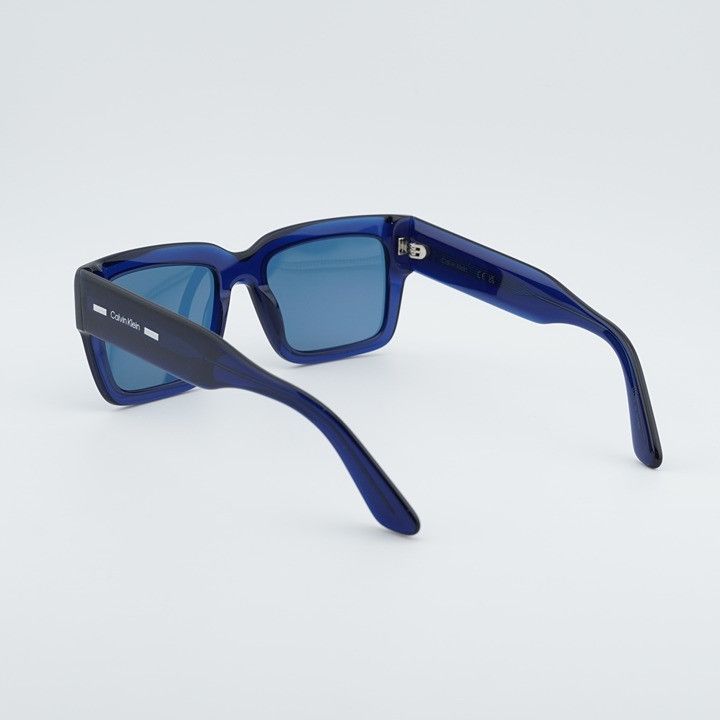 Calvin Klein Calvin Klein CK23538S 400 Sunglasses Blue Square Frame Size ONE SIZE - 5 Thumbnail