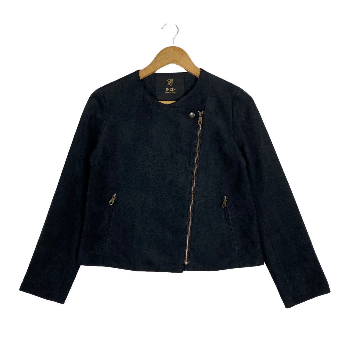 Japanese Brand × Yohji Yamamoto INED BY YOHJI YAMAMOTO ZIPPER CROPPED COAT JACKET Size US S / EU 44-46 / 1 - 1 Thumbnail