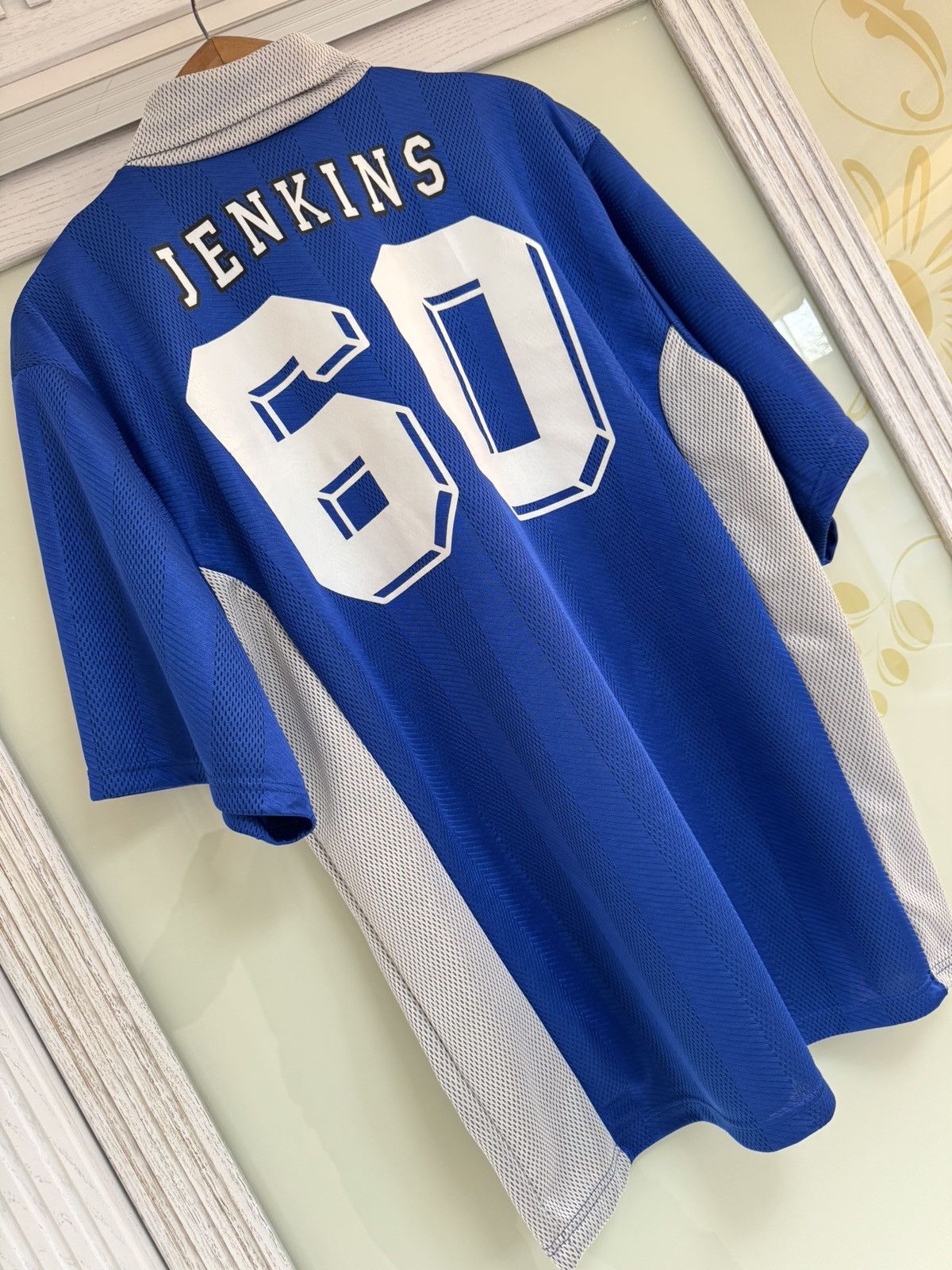 Asics Vintage Millwall 1997-1998 Home Soccer Jersey Football Kit Size US XL / EU 56 / 4 - 8 Thumbnail