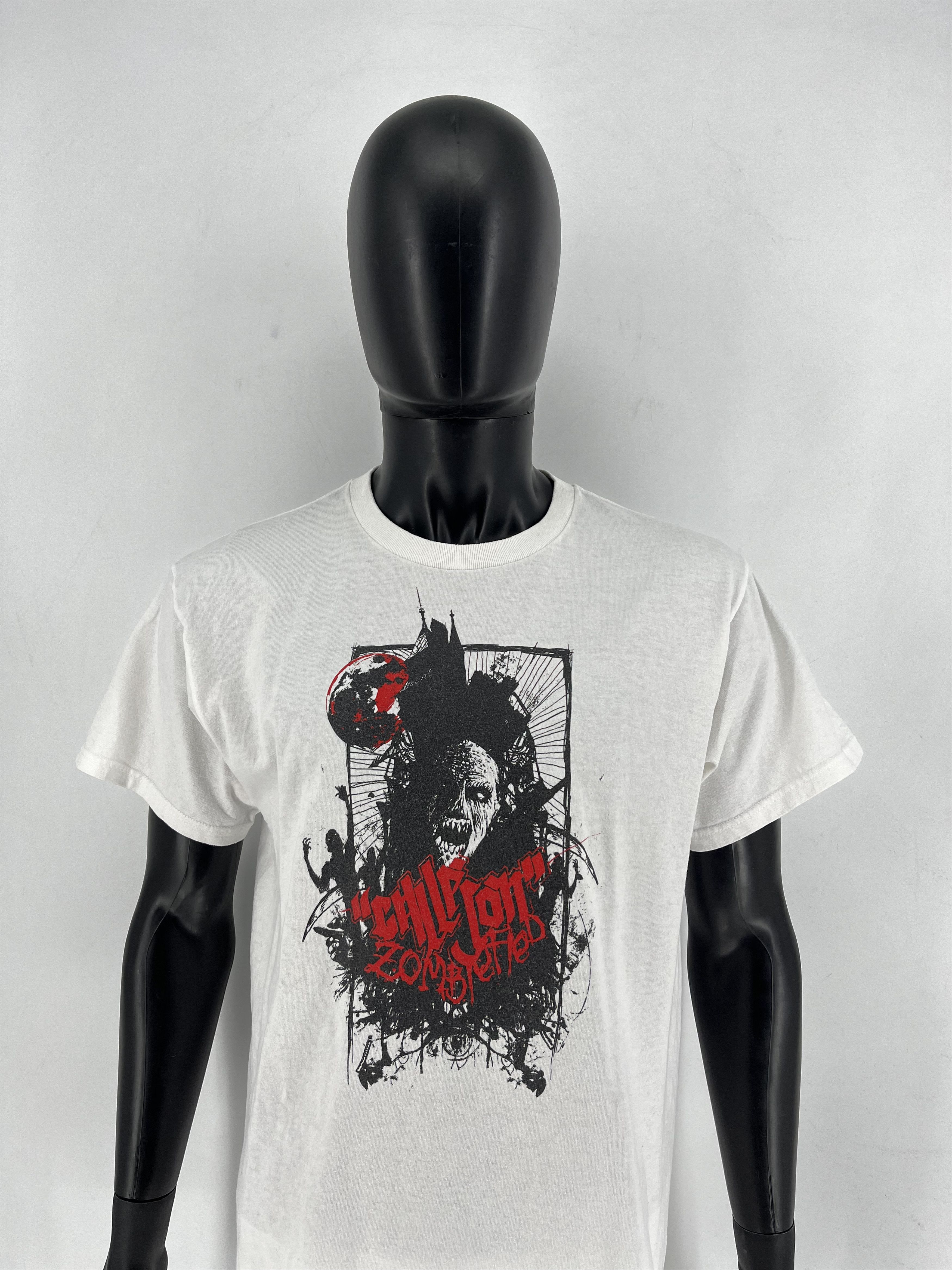 Band Tees ALIEN SEX FIEND RARE ZOMBIFIED LONGSLEEVE NIK FIEND ROCK 90s Size US L / EU 52-54 / 3 - 1 Thumbnail